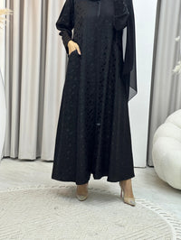 عباية سوداء على شكل مثلث - XS / 49