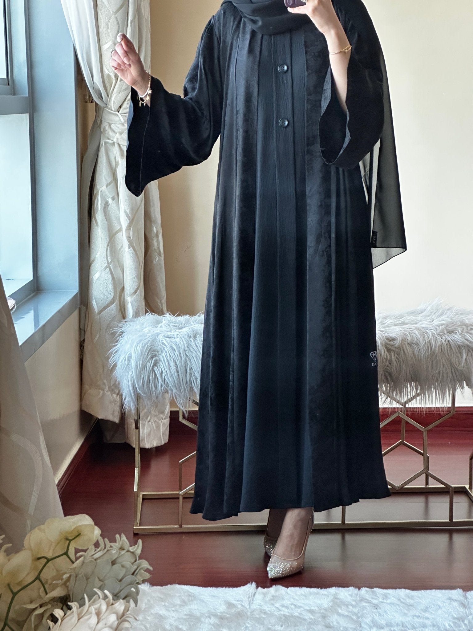 CR - Black - Abaya - 02