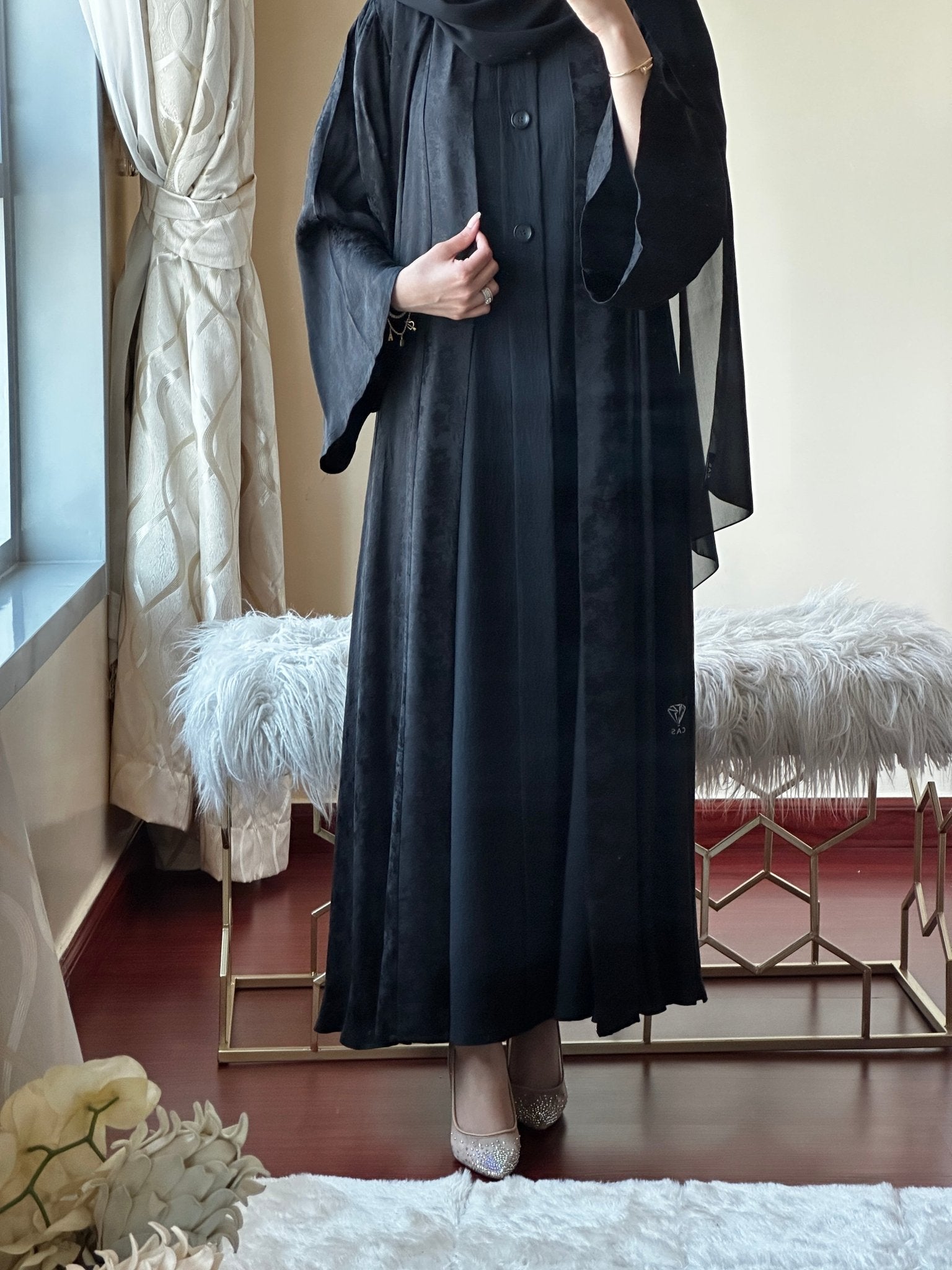 CR - Black - Abaya - 02