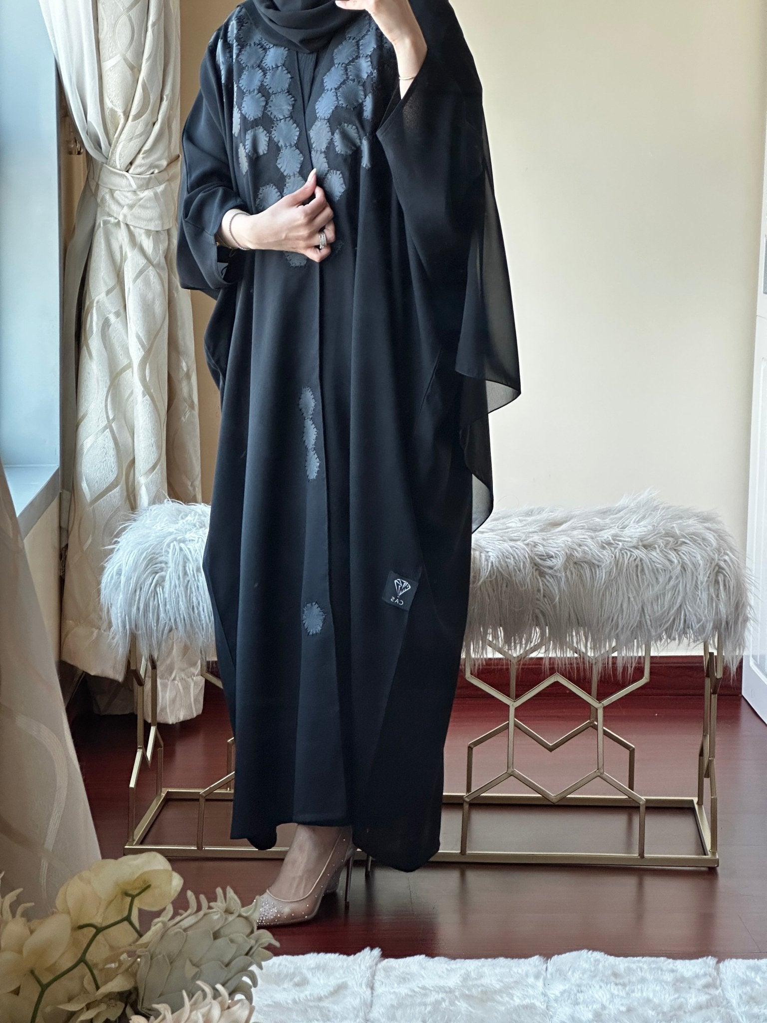 CR - Black - Abaya - 05