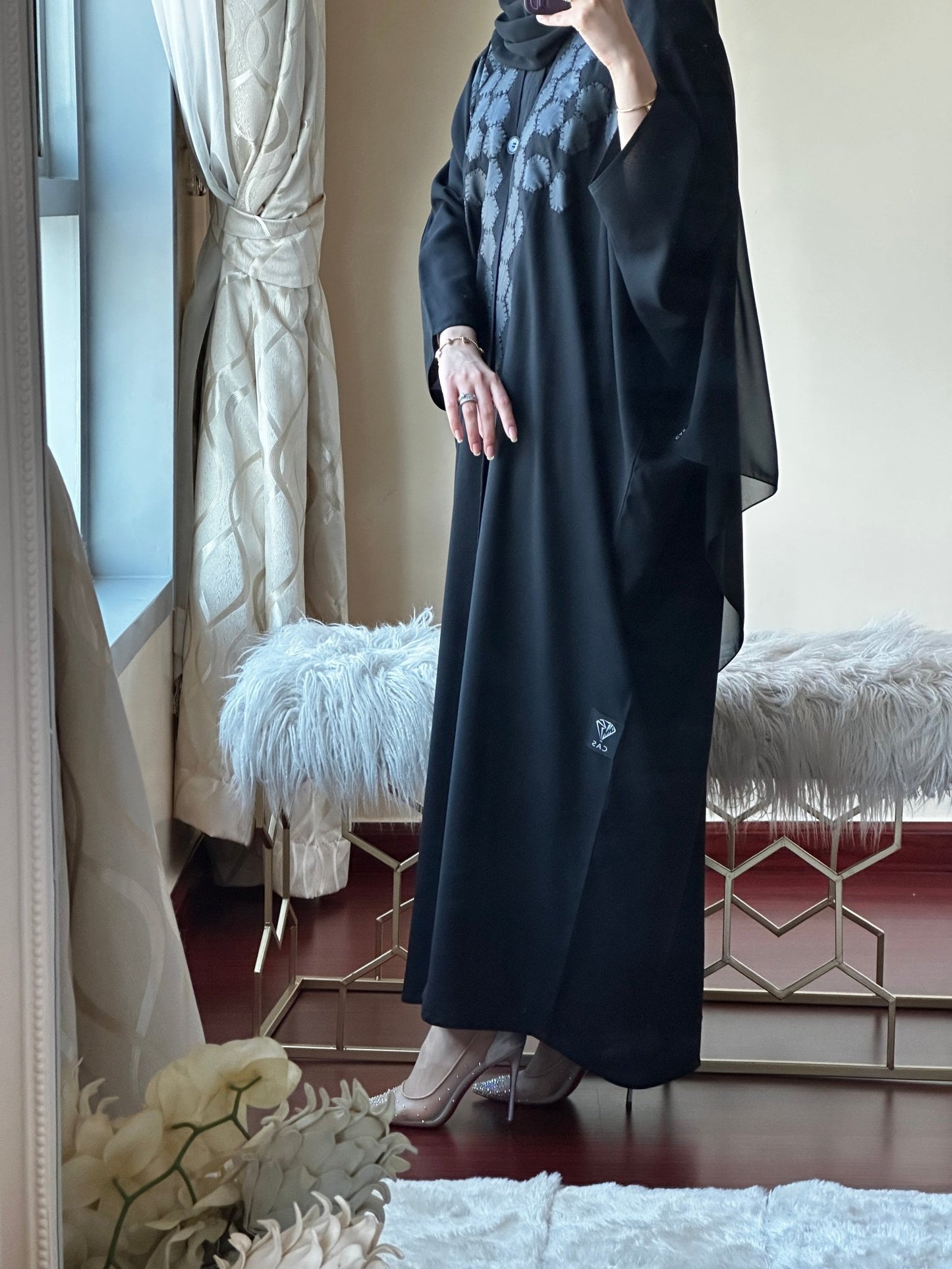 CR - Black - Abaya - 05