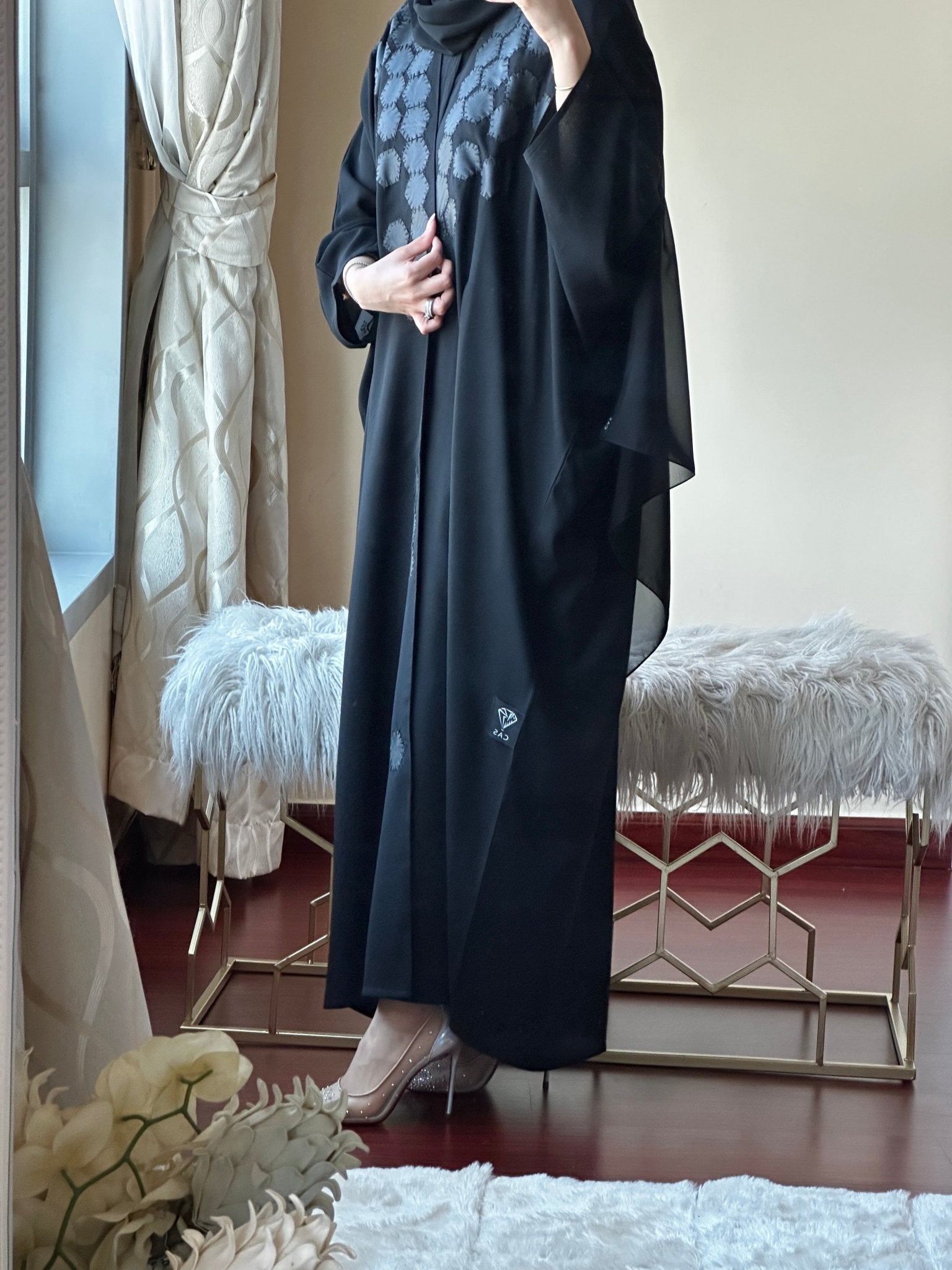 CR - Black - Abaya - 05