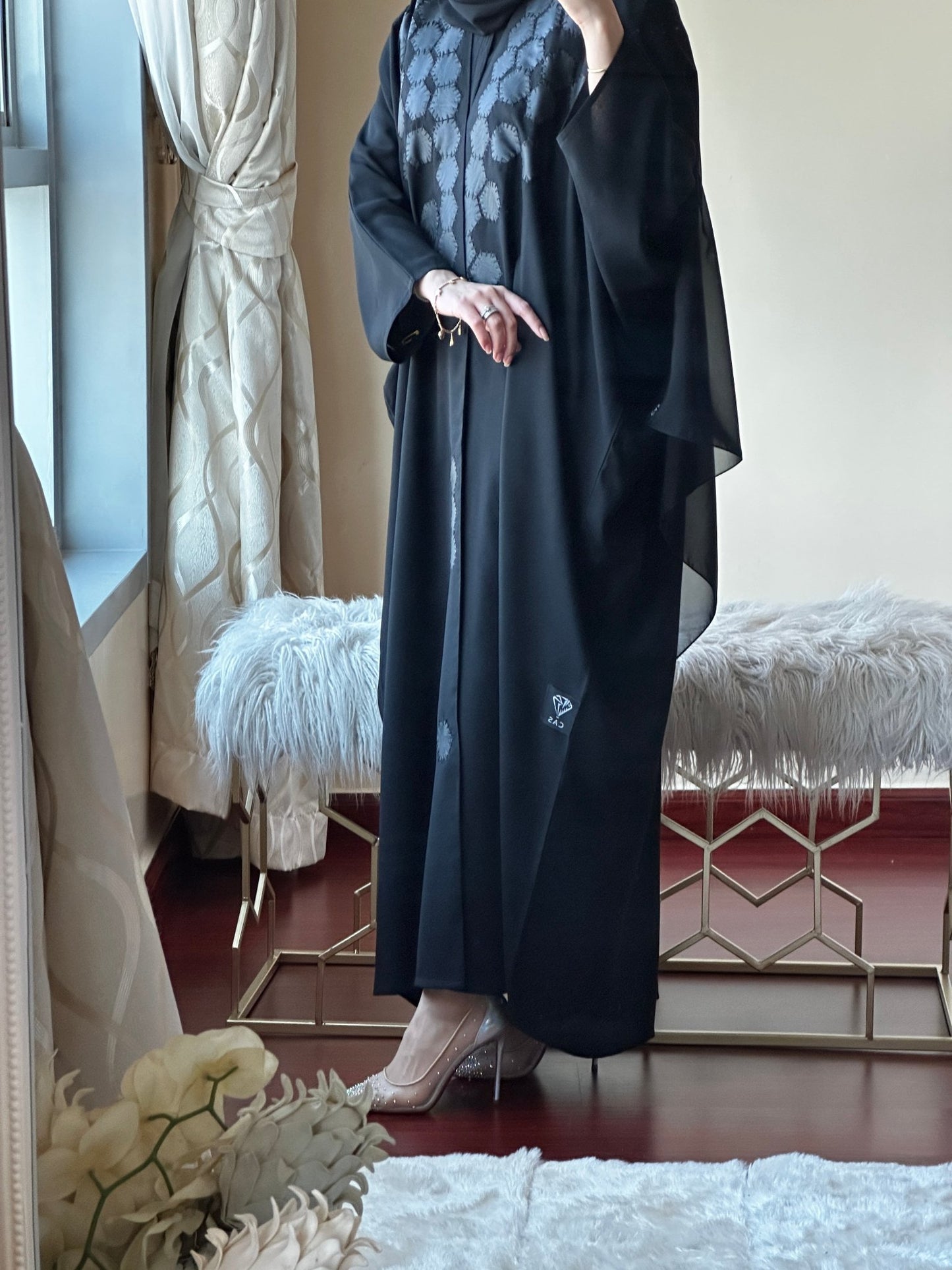 CR - Black - Abaya - 05