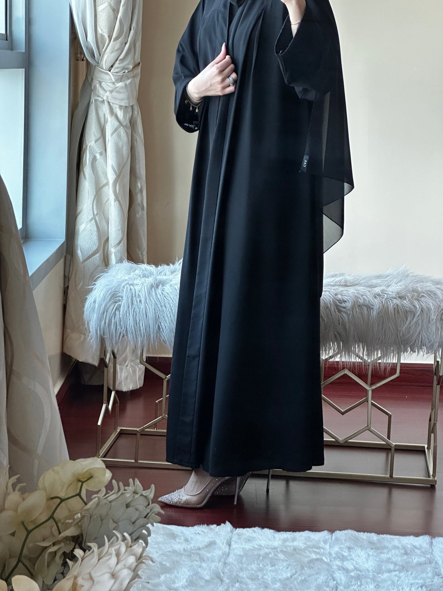 CR - Black - Abaya - 06