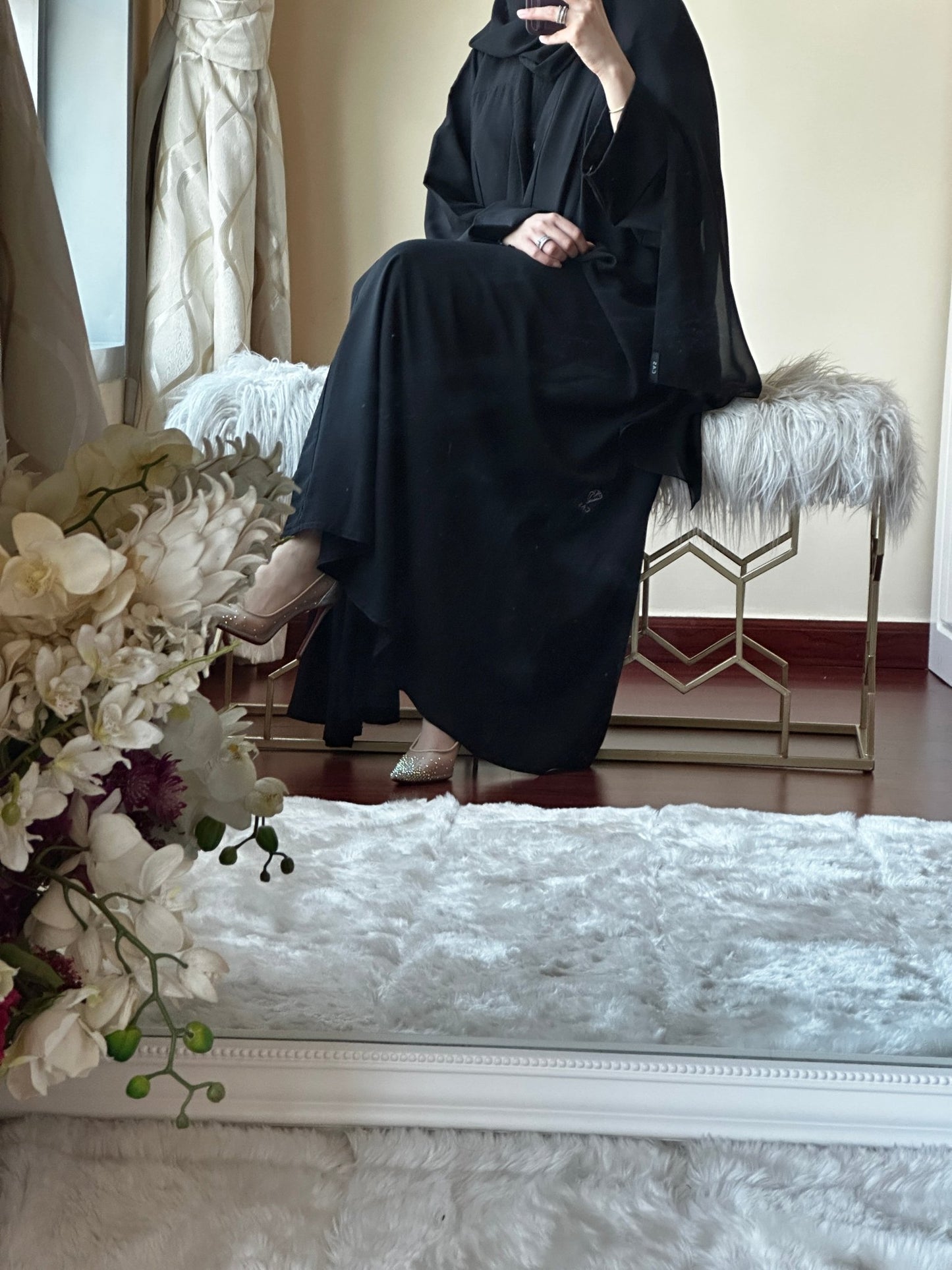 CR - Black - Abaya - 06