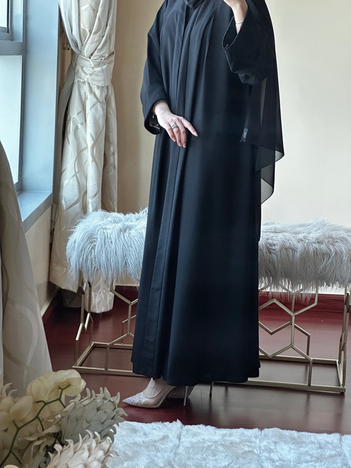 CR - Black - Abaya - 06