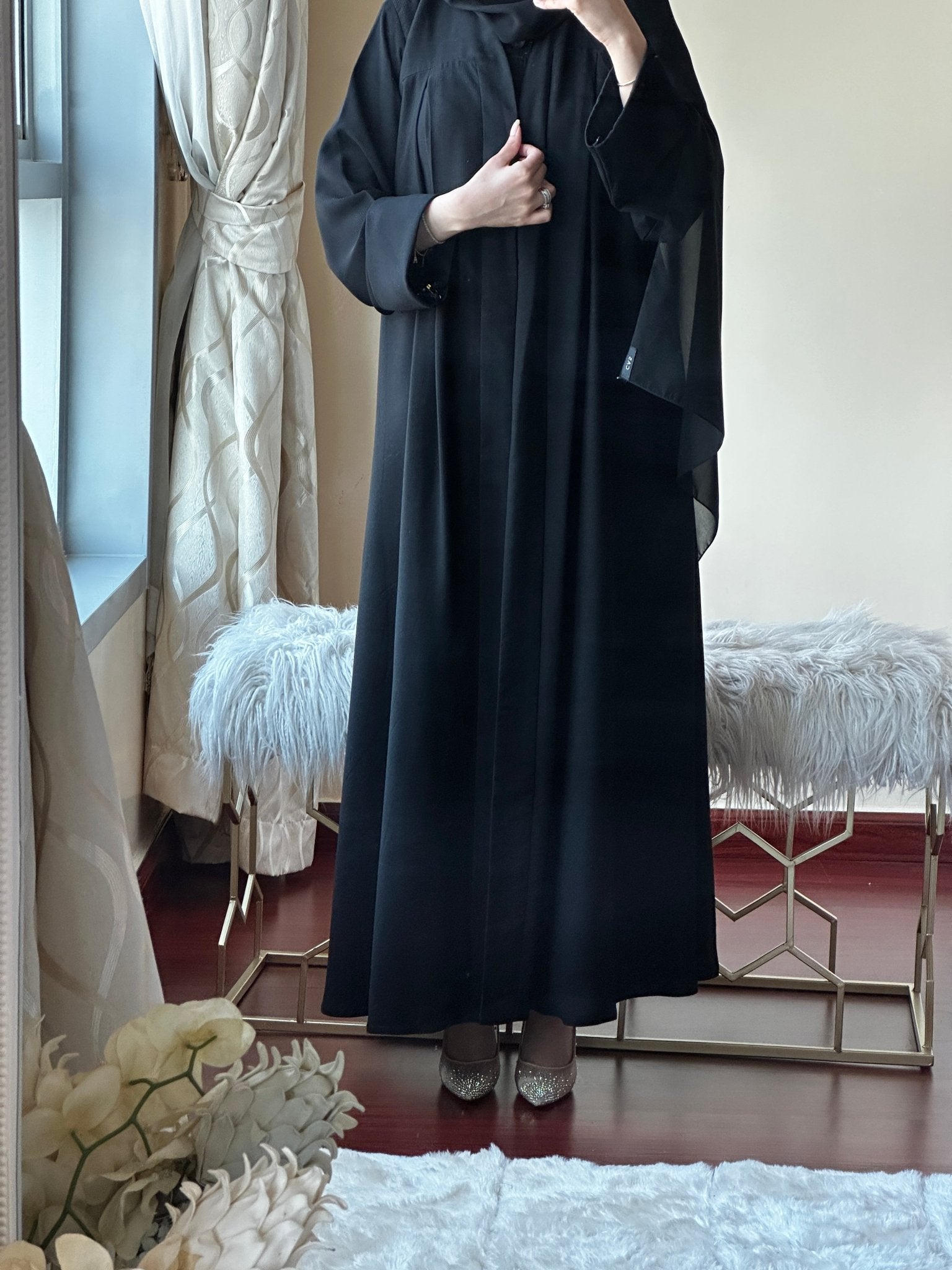 CR - Black - Abaya - 06