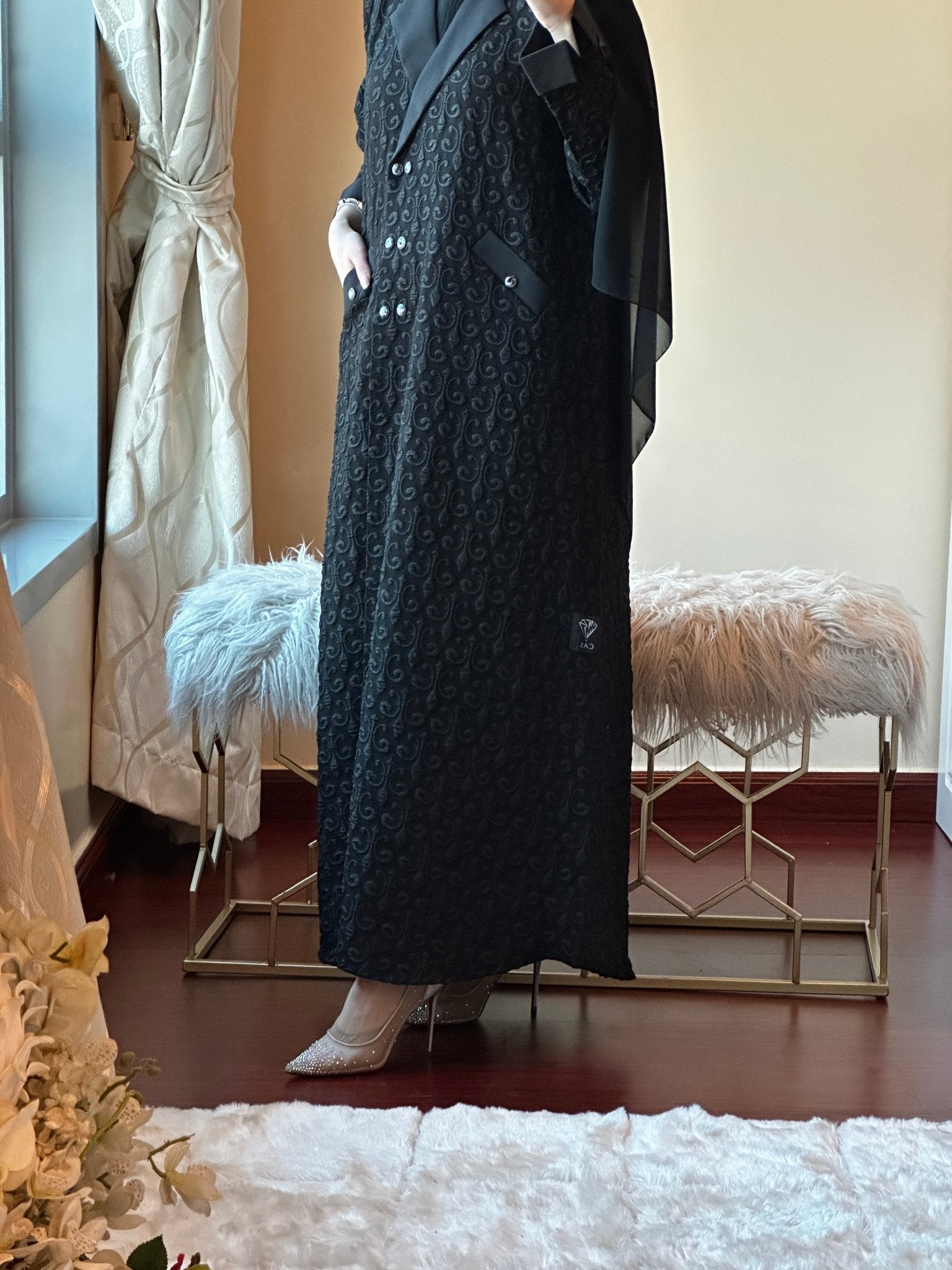 CR - Black - Abaya - 08