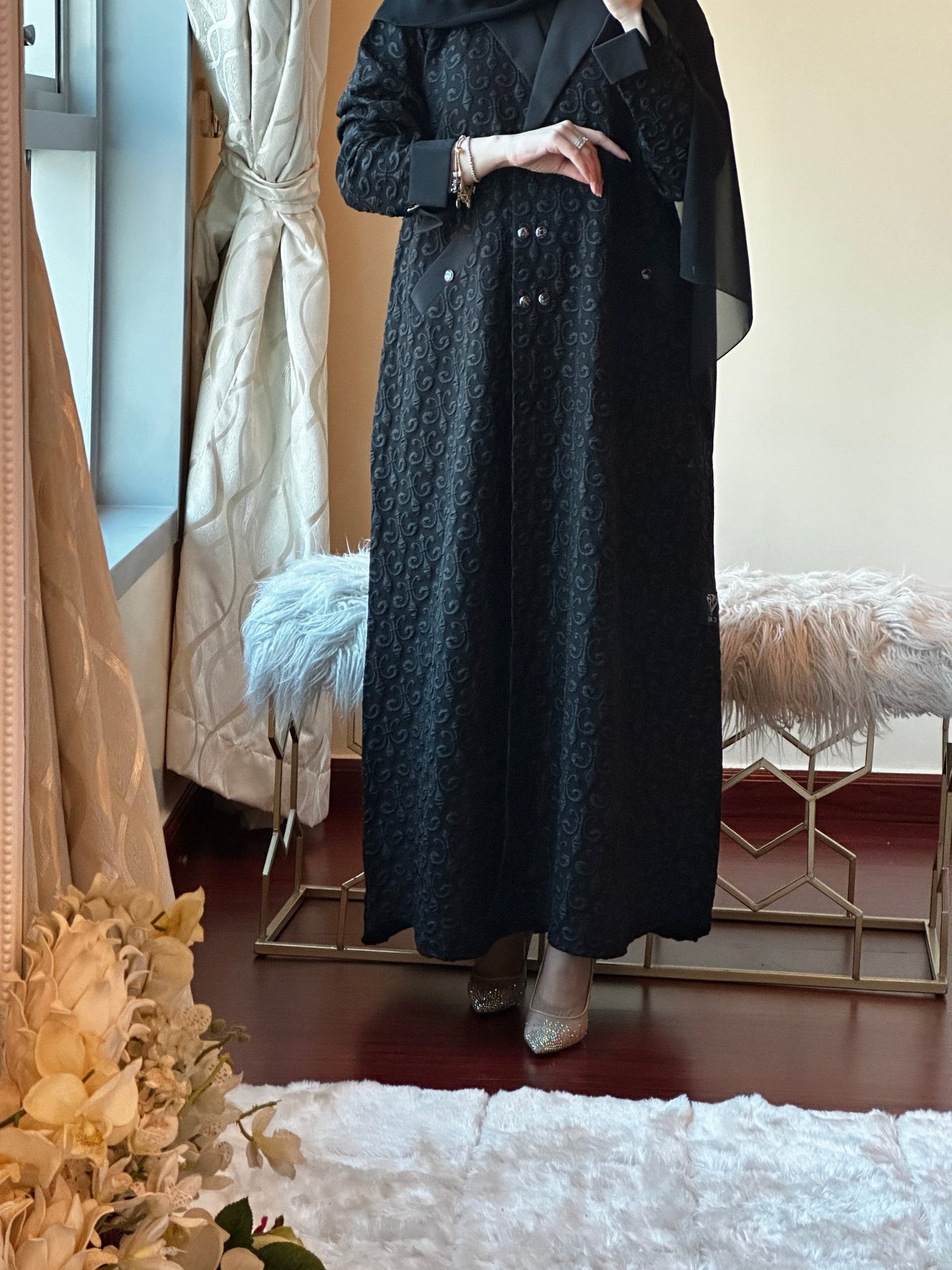 CR - Black - Abaya - 08