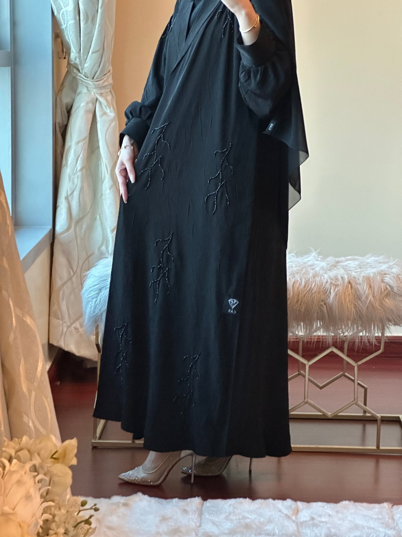 CR - Black - Abaya - 10