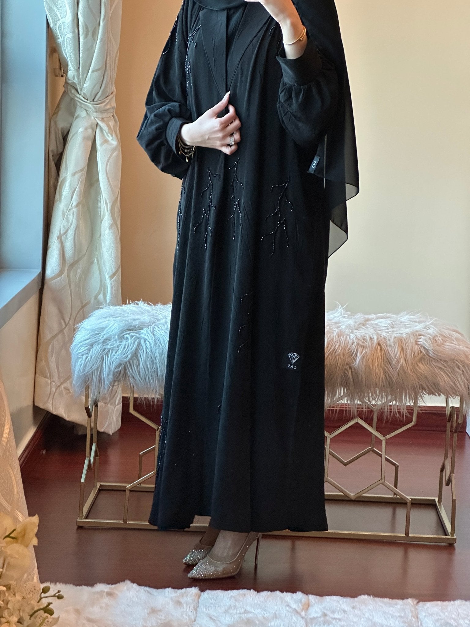 CR - Black - Abaya - 10