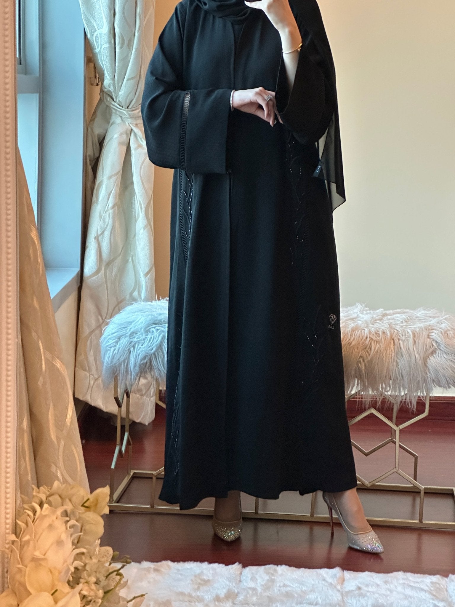 CR - Black - Abaya - 11