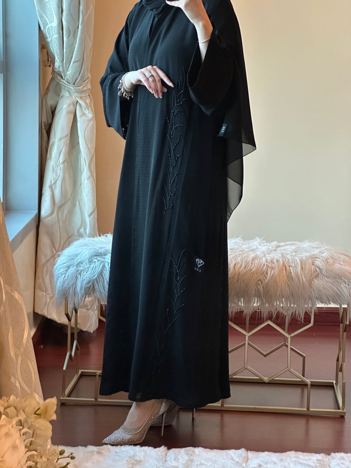 CR - Black - Abaya - 11