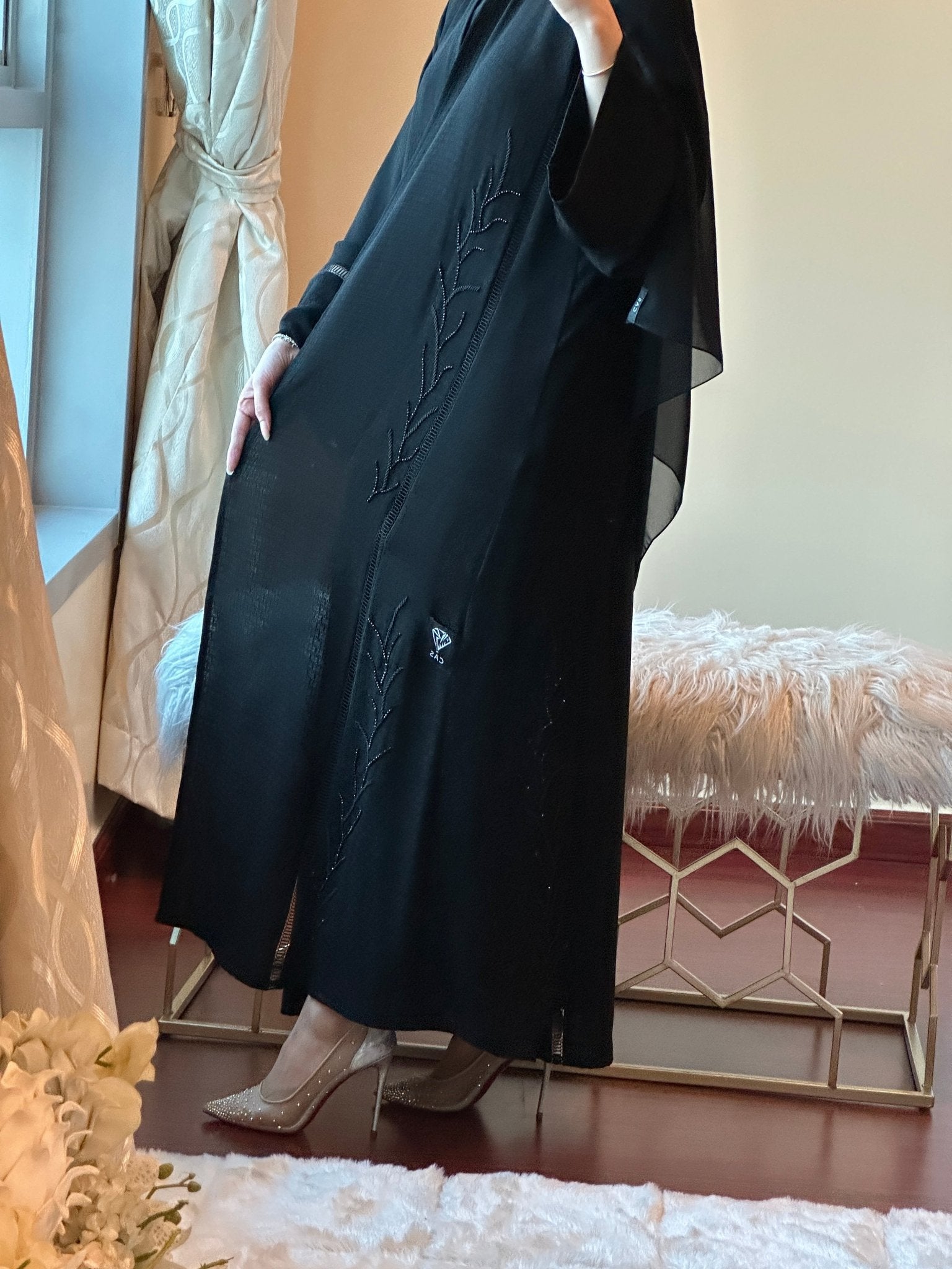 CR - Black - Abaya - 11