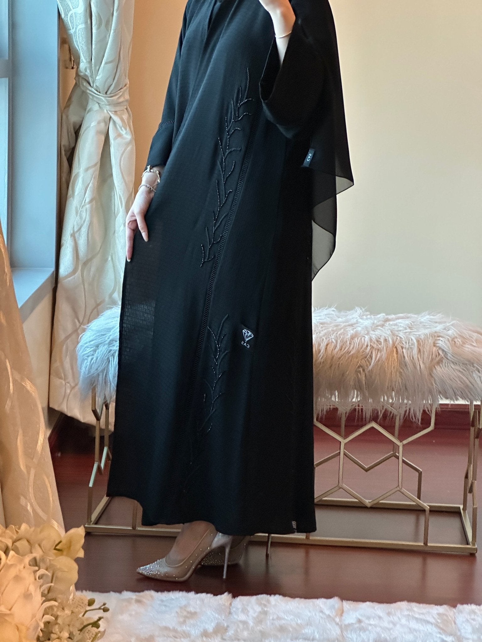 CR - Black - Abaya - 11