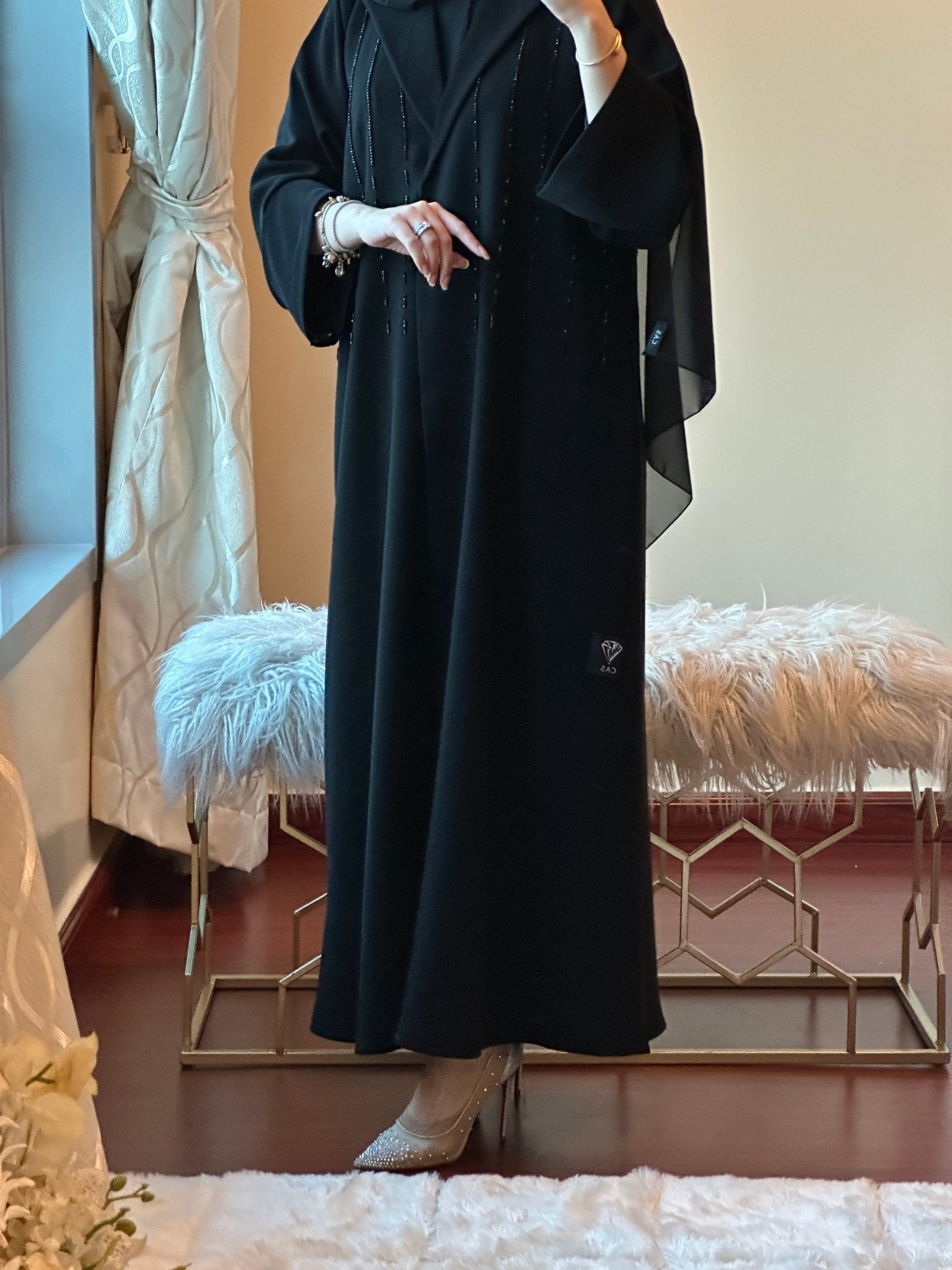 CR - Black - Abaya - 12