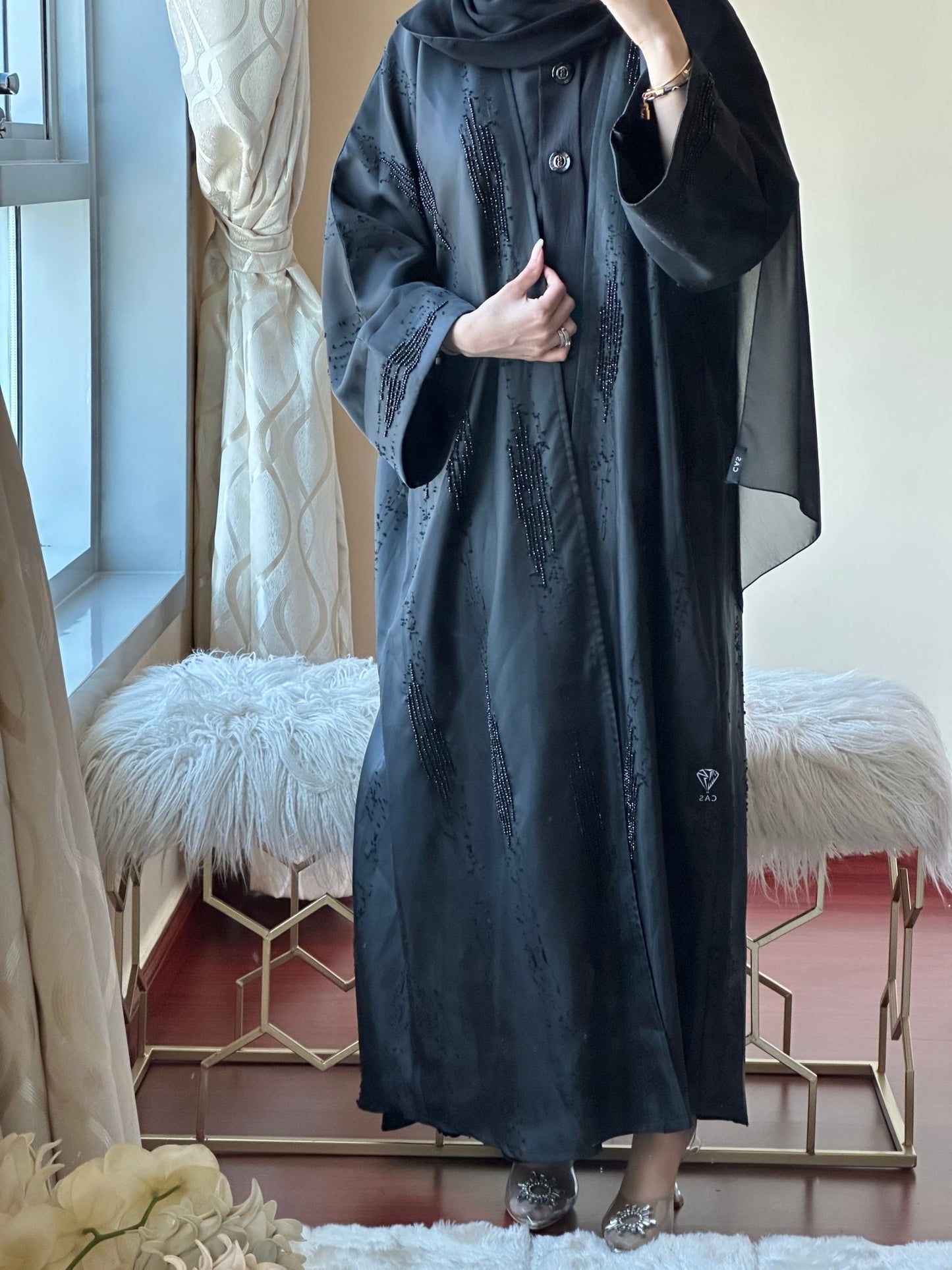 CR - Black - Abaya - 16