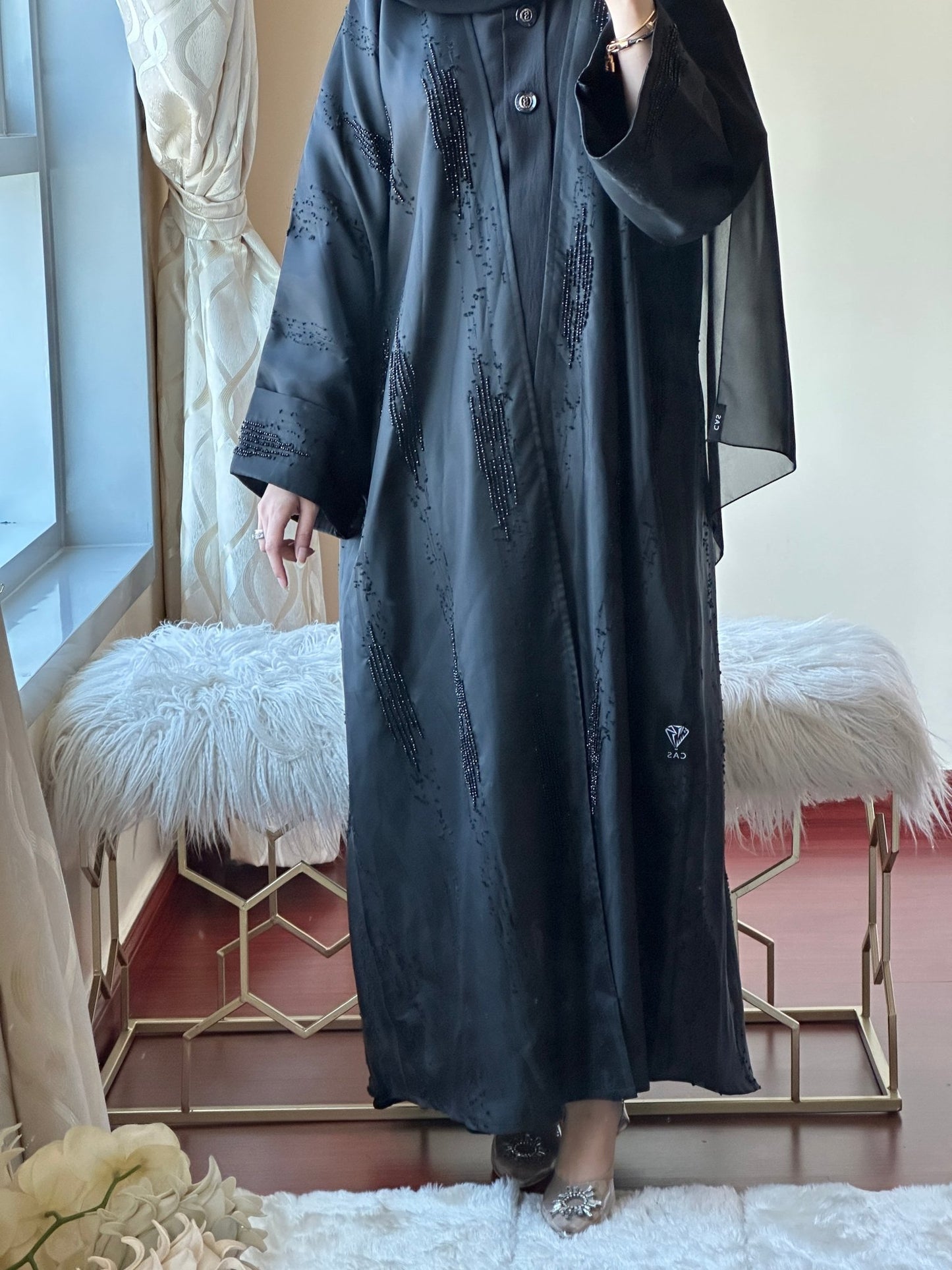 CR - Black - Abaya - 16