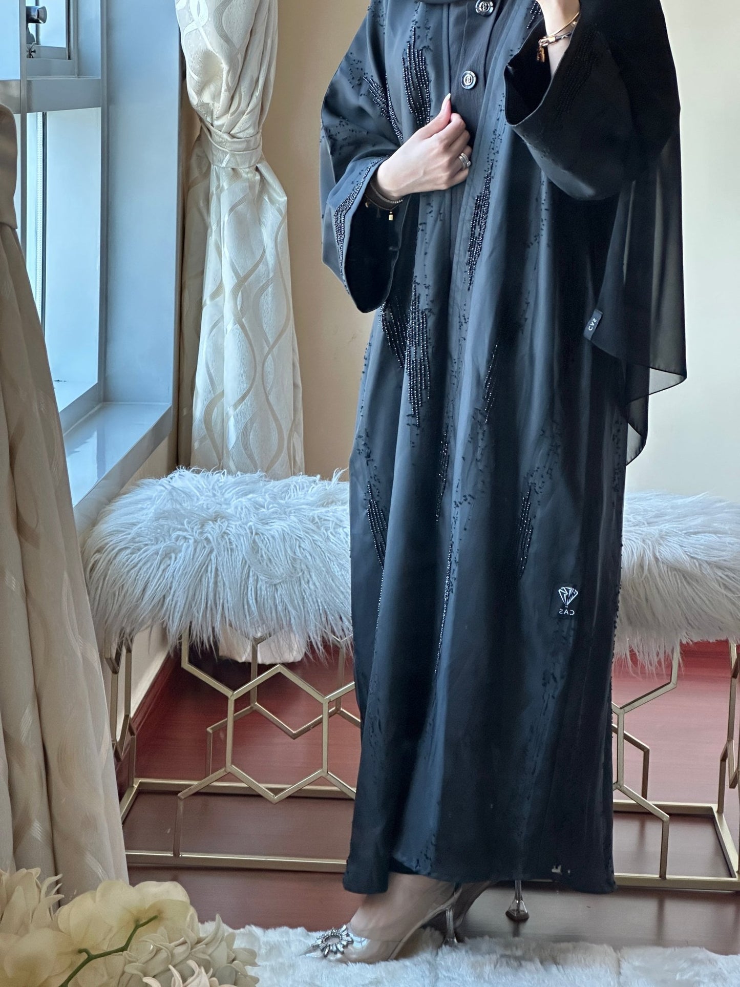 CR - Black - Abaya - 16