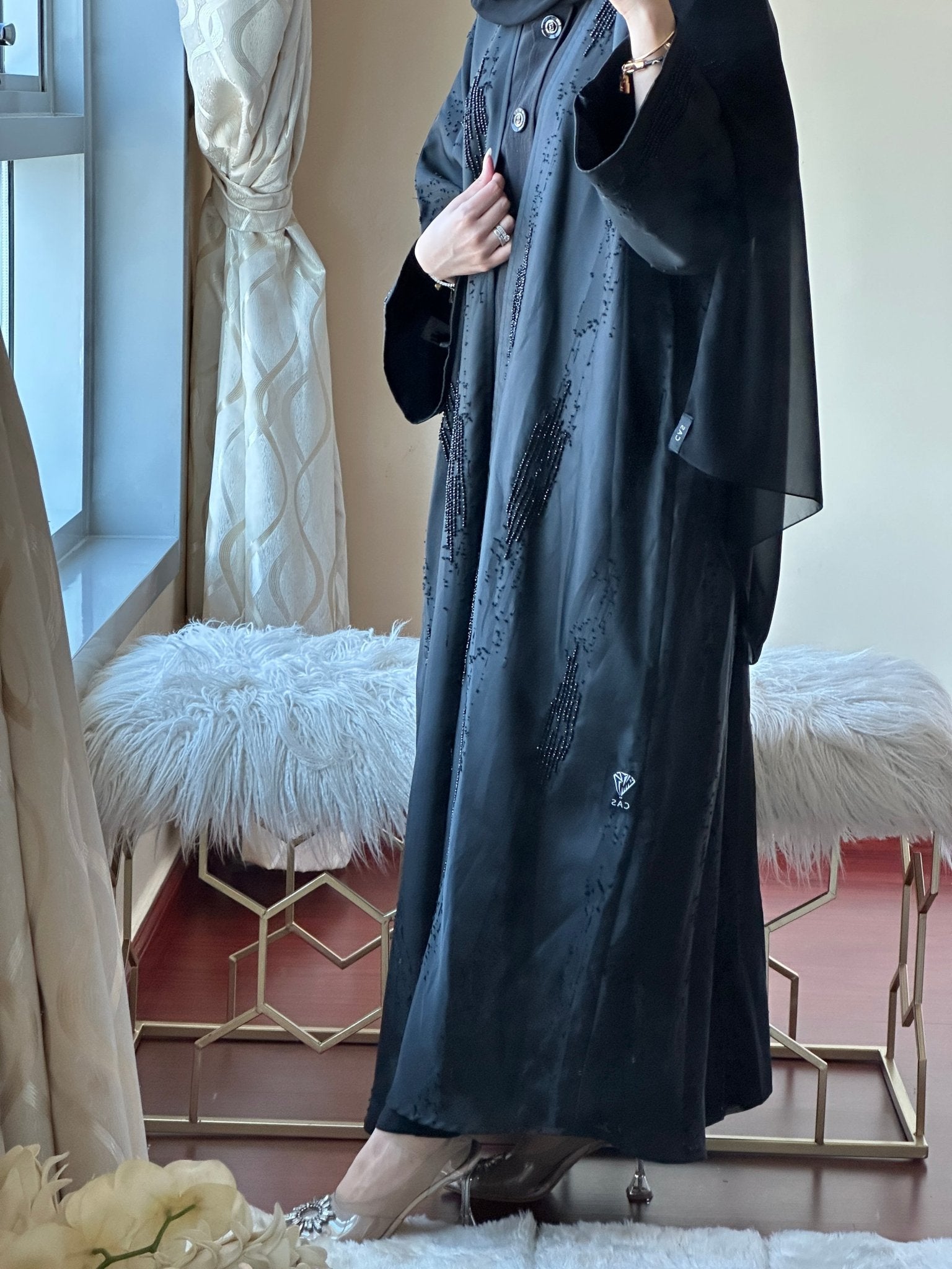 CR - Black - Abaya - 16