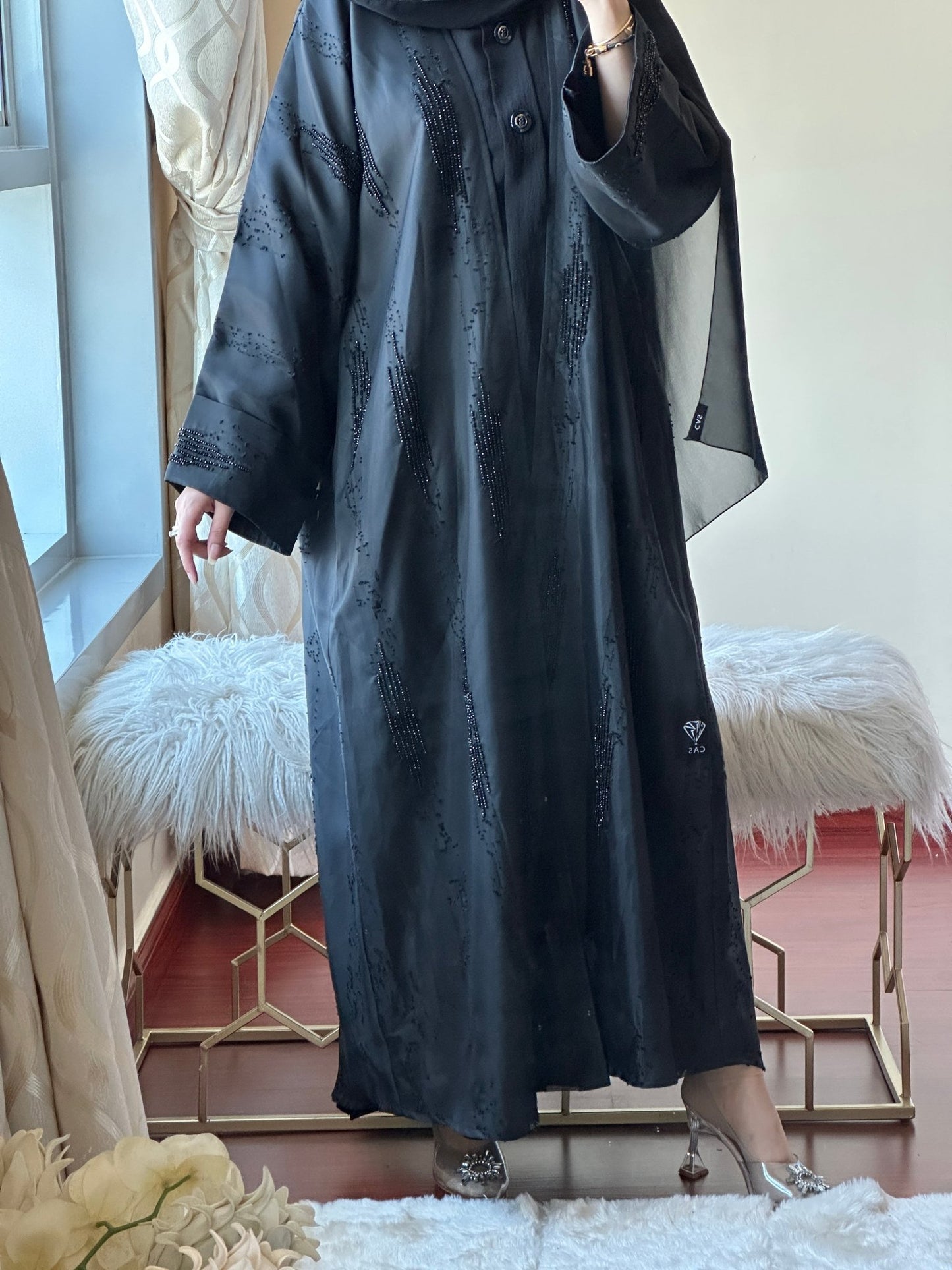 CR - Black - Abaya - 16