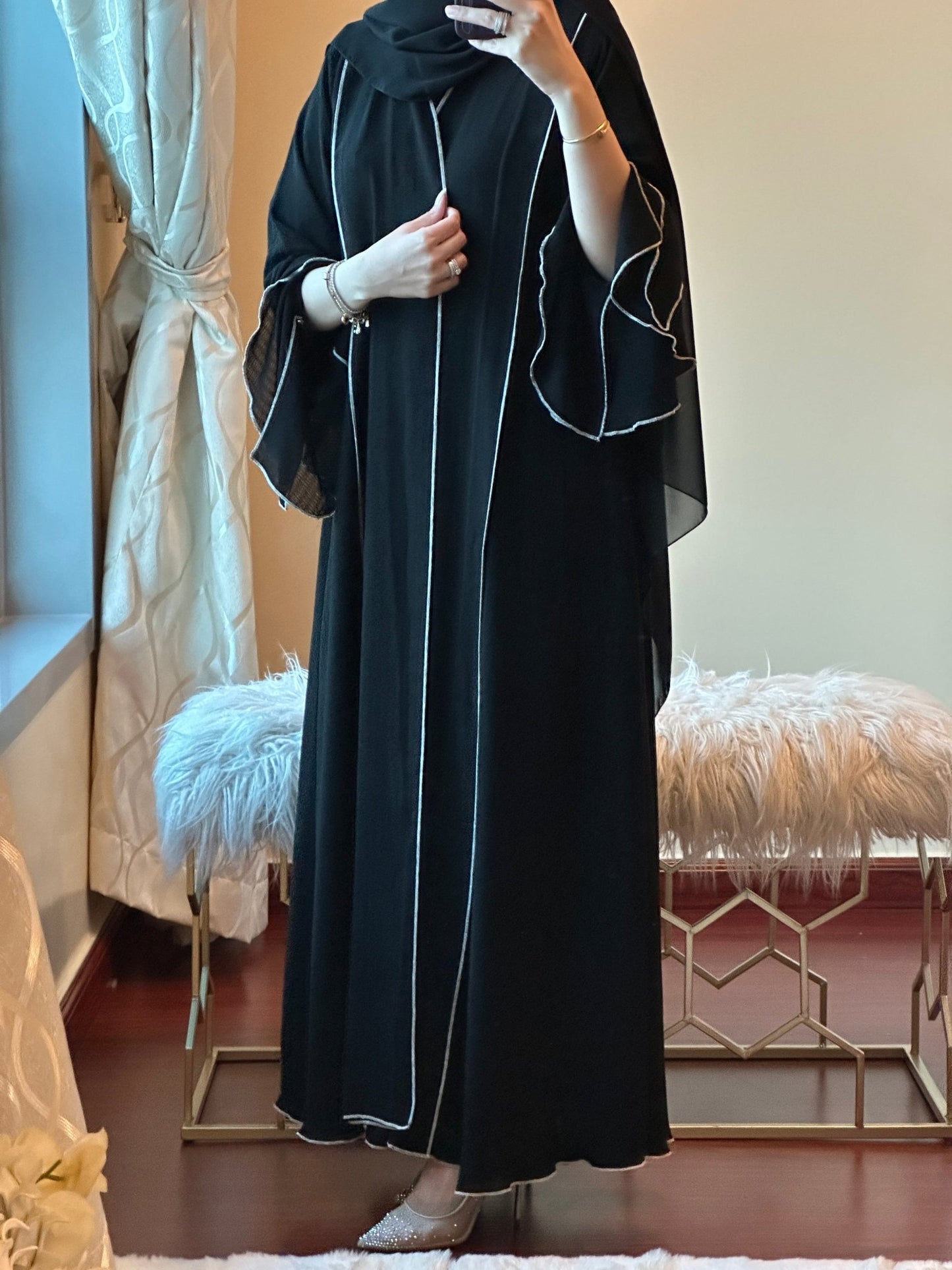 CR - RTW - Black - Abaya - 13