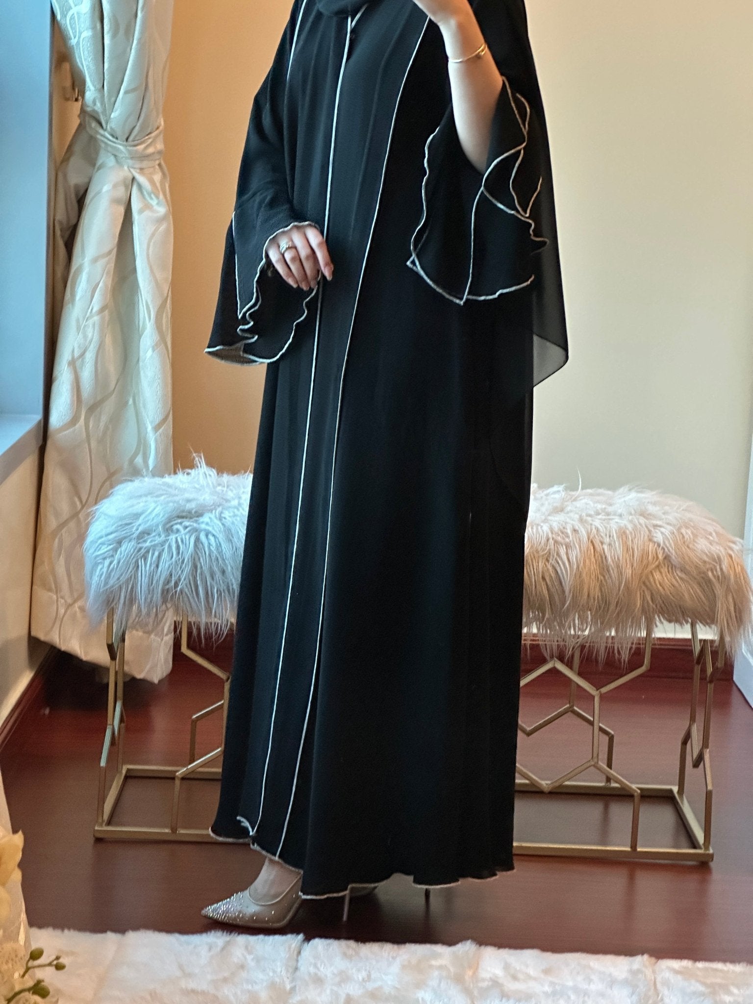 CR - RTW - Black - Abaya - 13