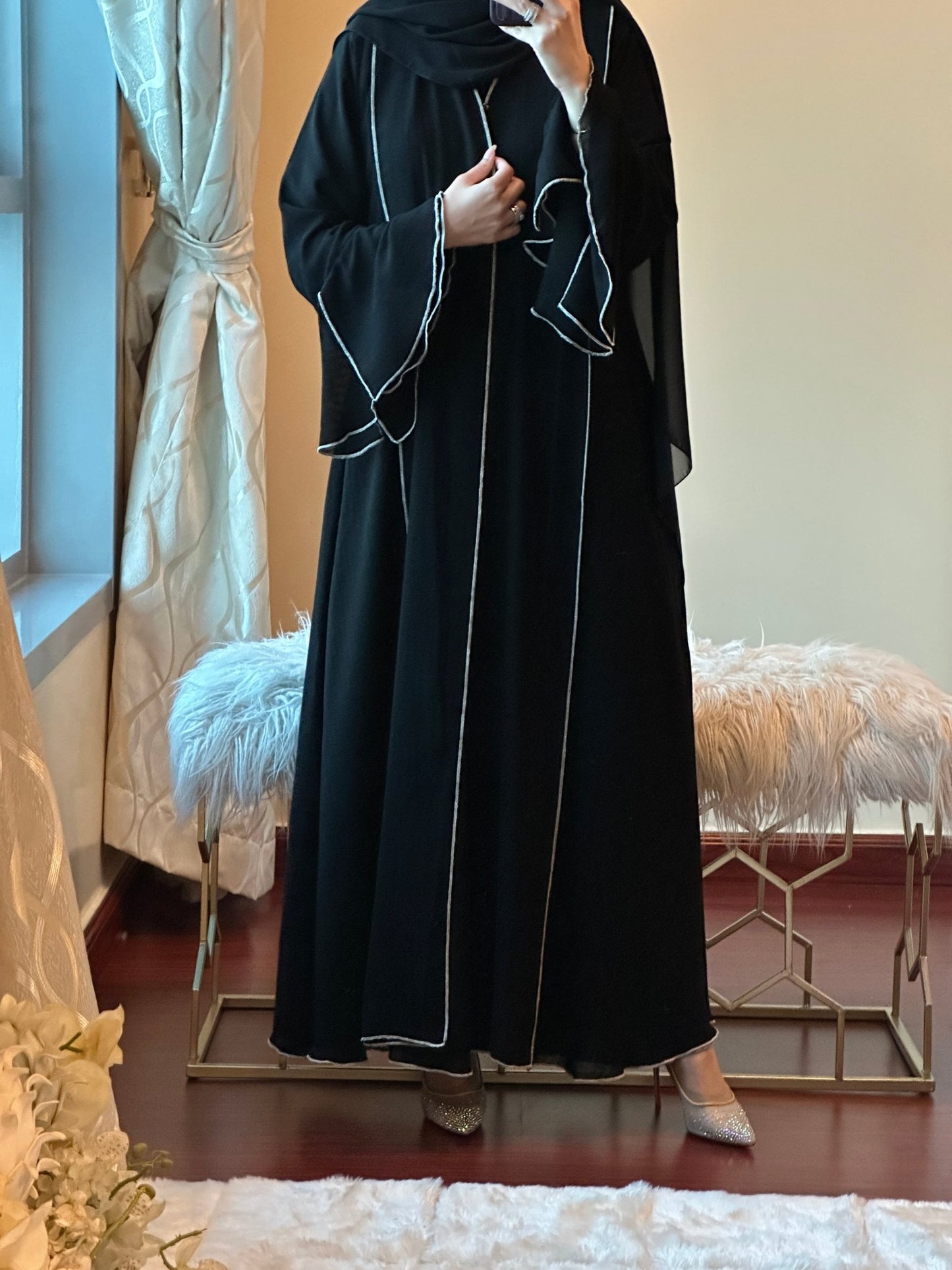 CR - RTW - Black - Abaya - 13