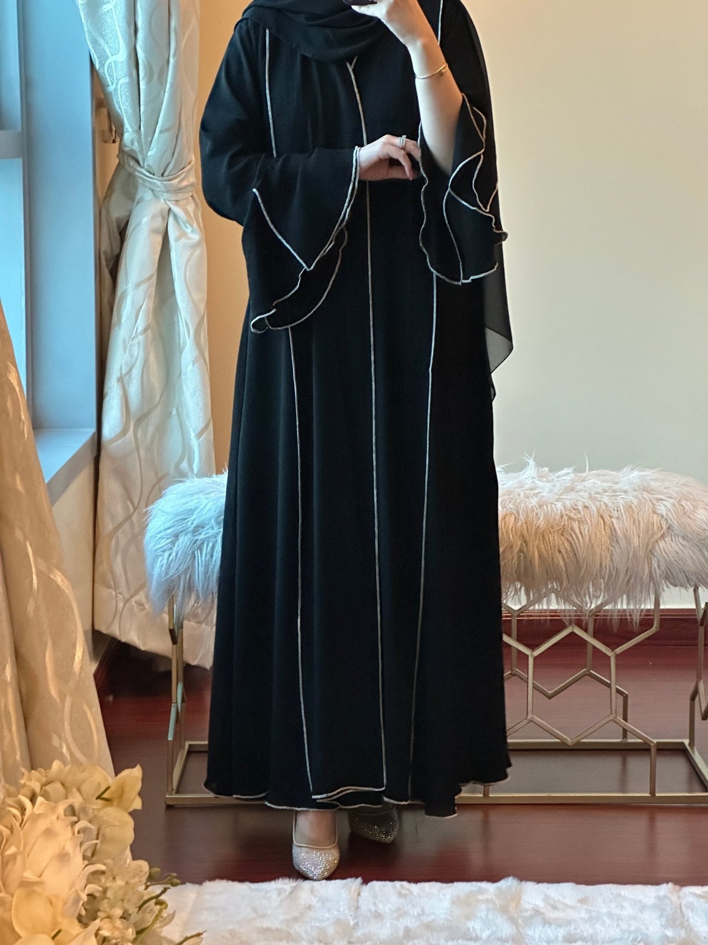 CR - RTW - Black - Abaya - 13