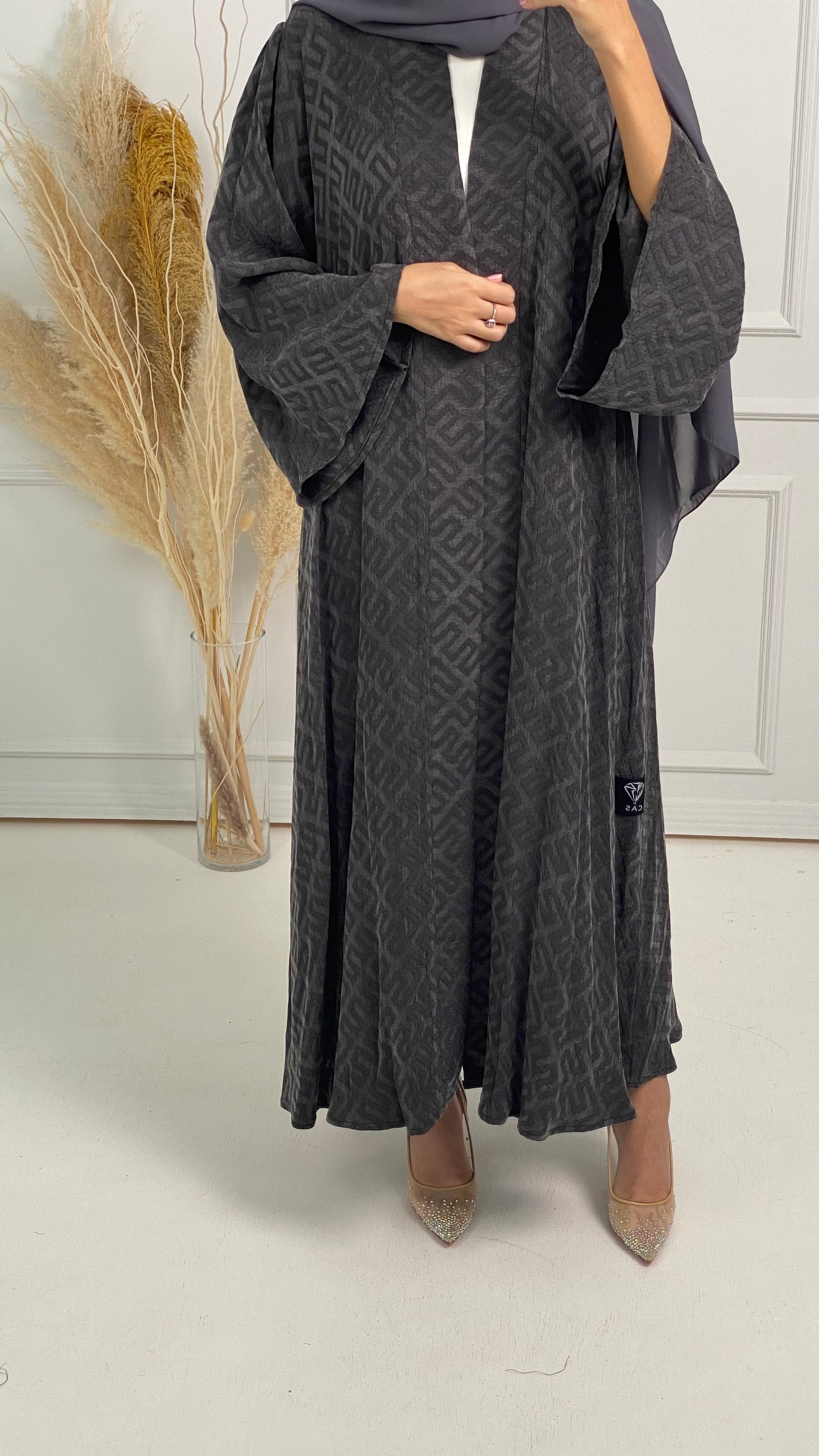 C-Grey Premium Abaya