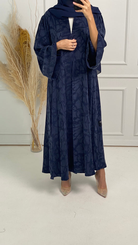 C-Navy Blue Premium Abaya