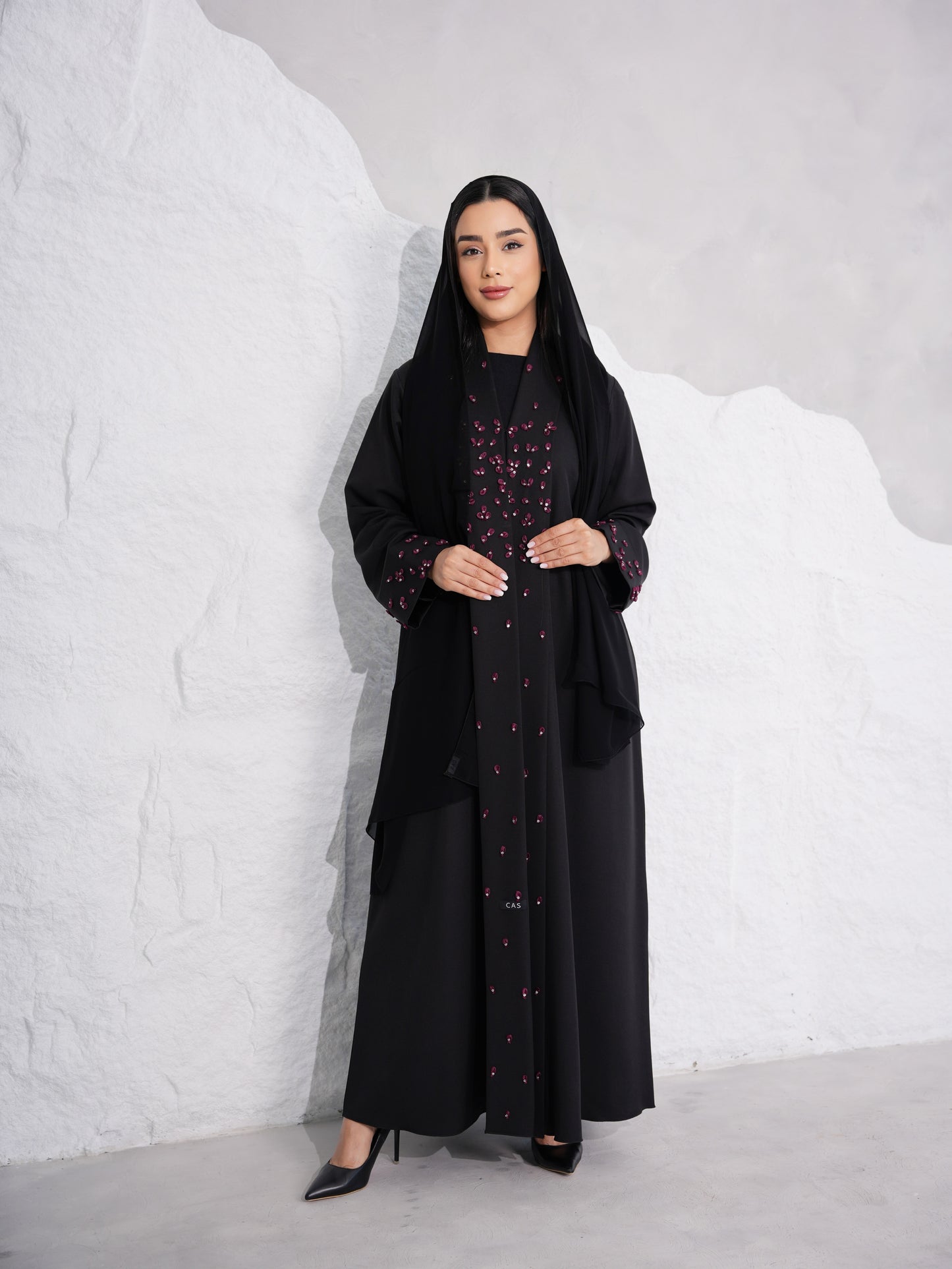 C 0374 Black Abaya