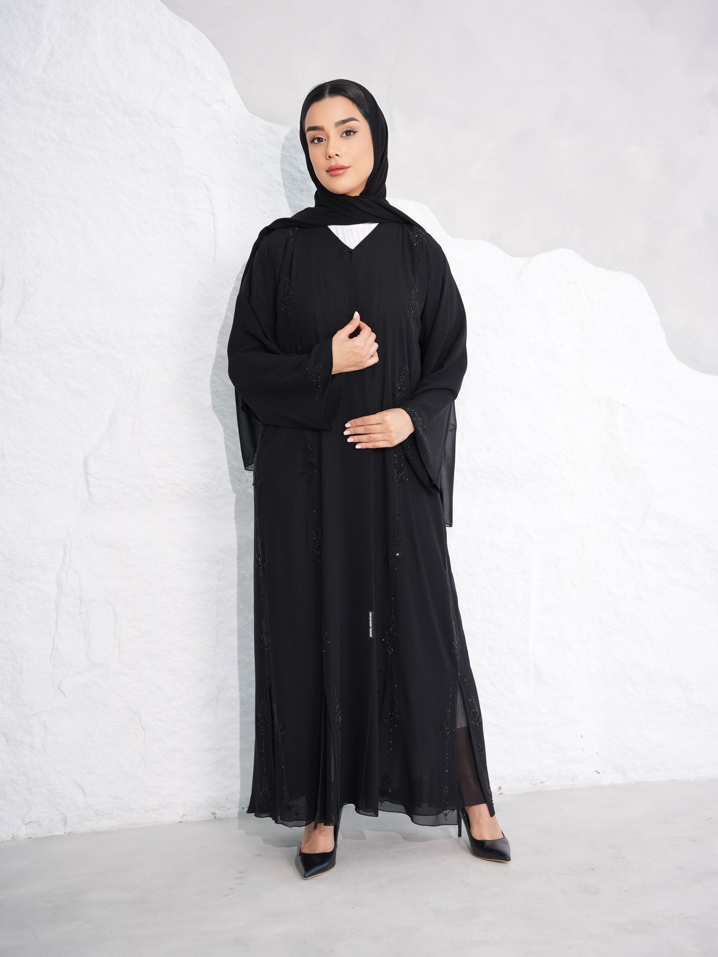 C 0396 Black Abaya