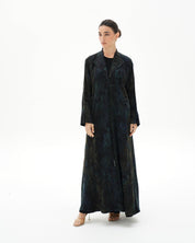 C 1699 Premium Dark Olive Abaya