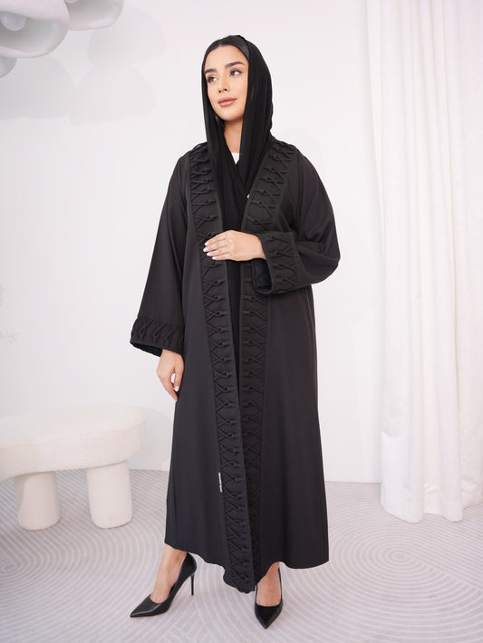 C 0390 Black Abaya