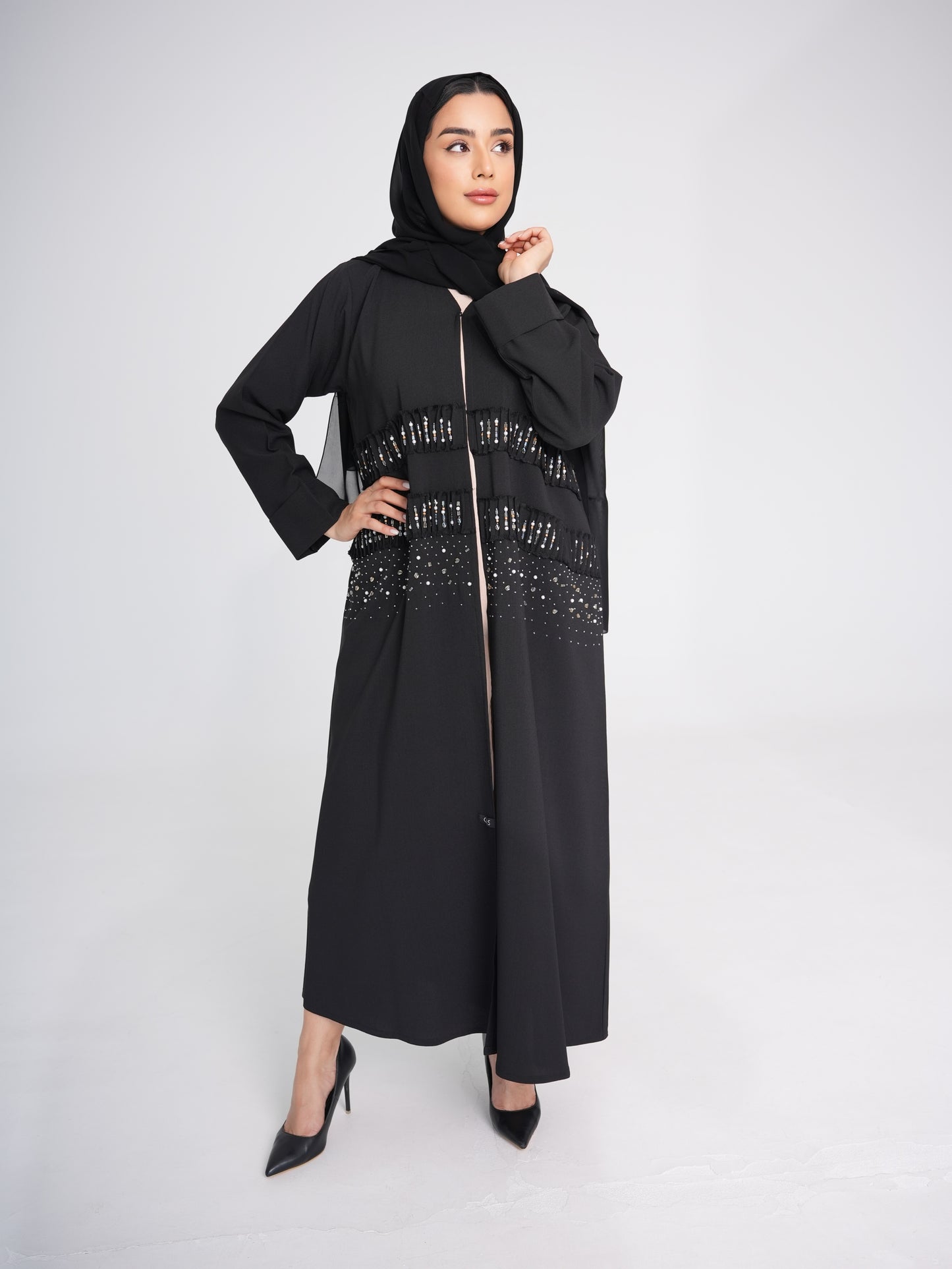 C 0392 Black Abaya