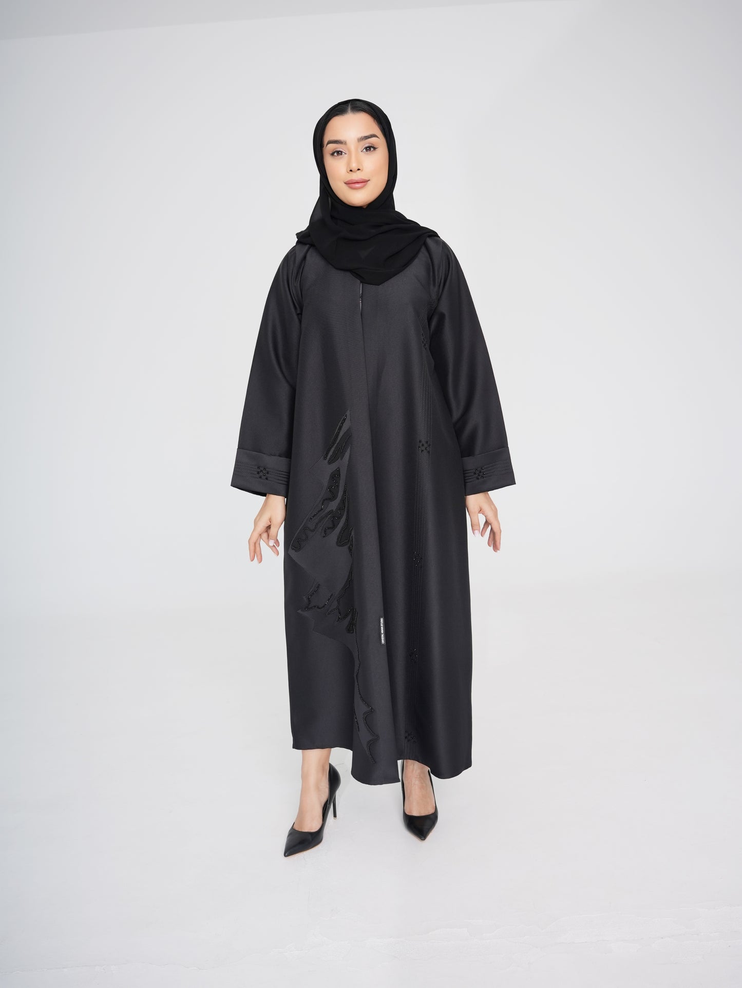 C 0402 Black Abaya