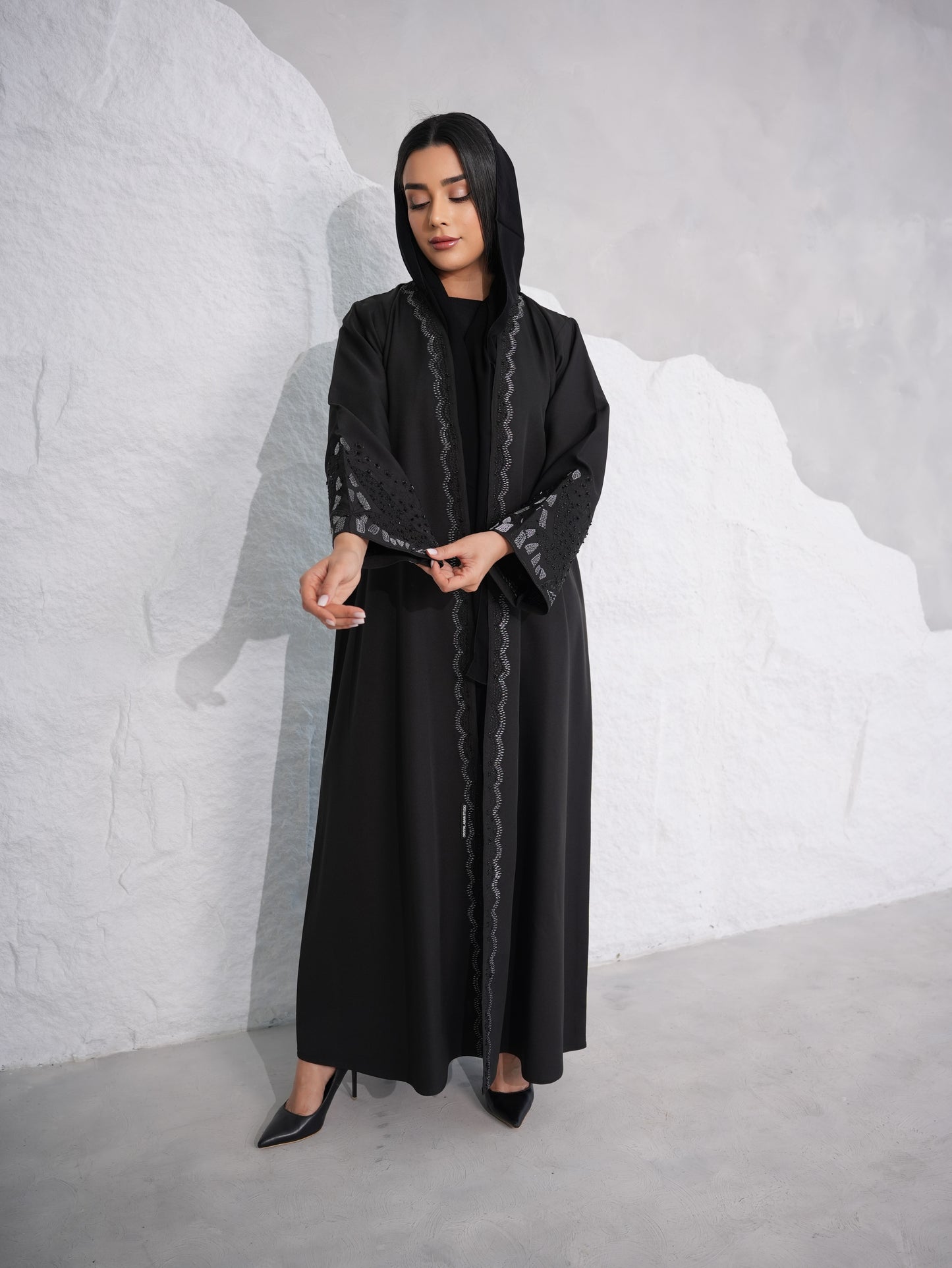 C 0384 Black Abaya