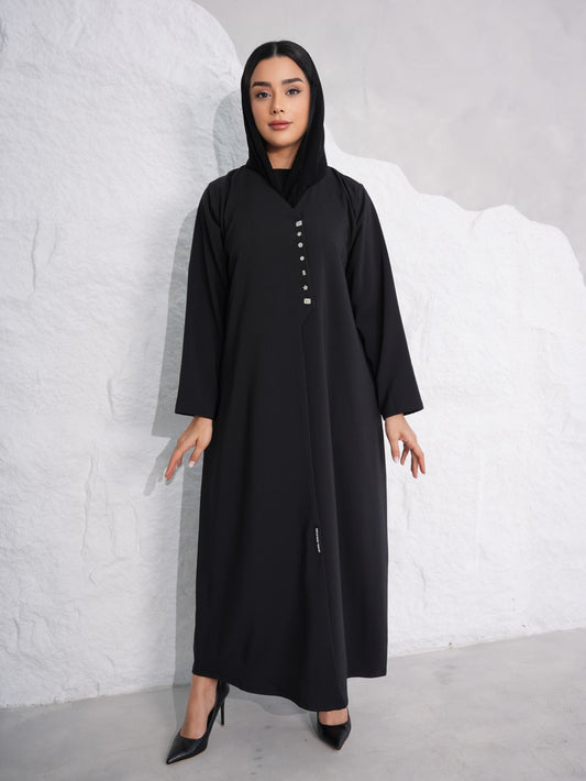 C 0389 Black Abaya