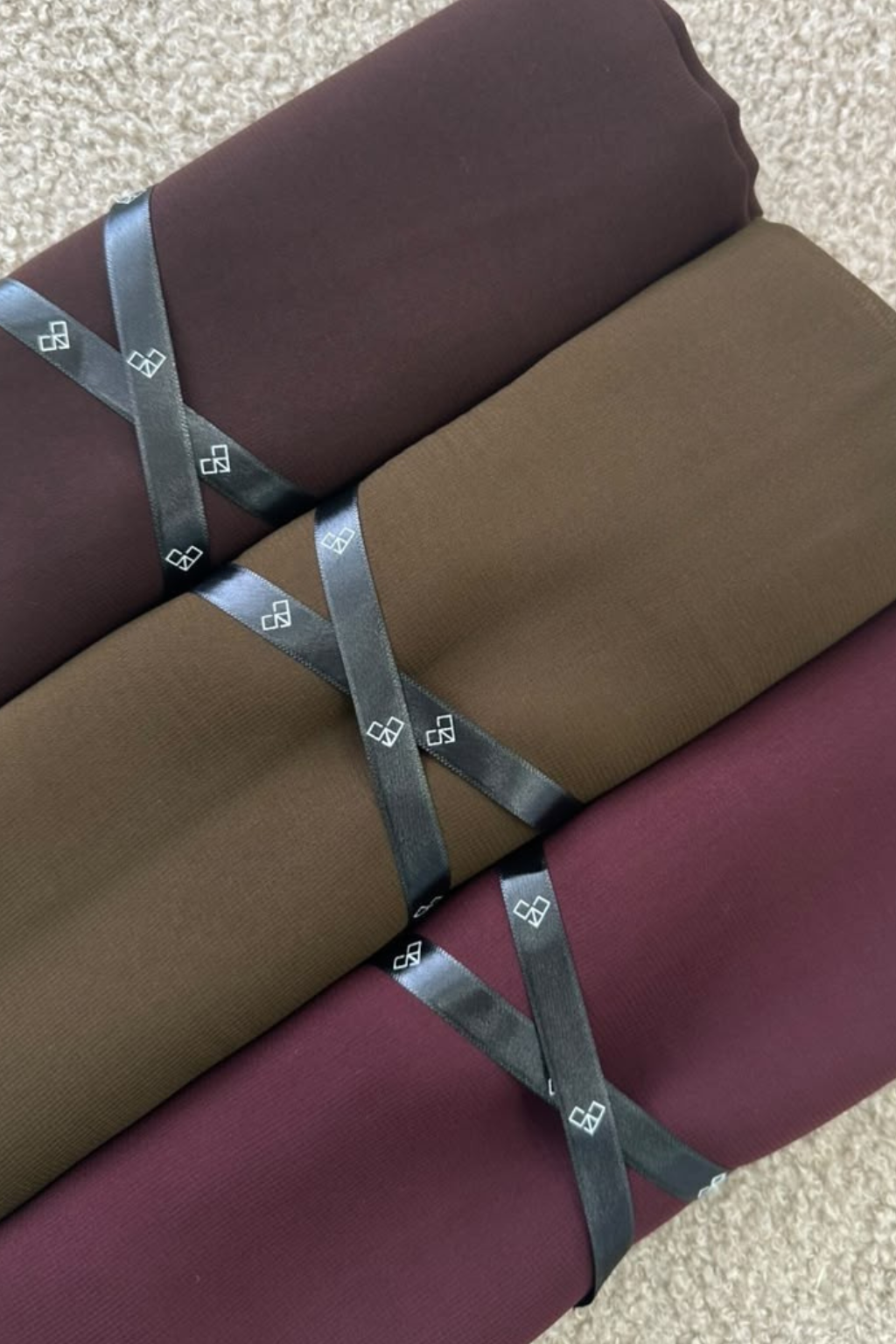 Winter Mocha Sheila Set -  Set of 3