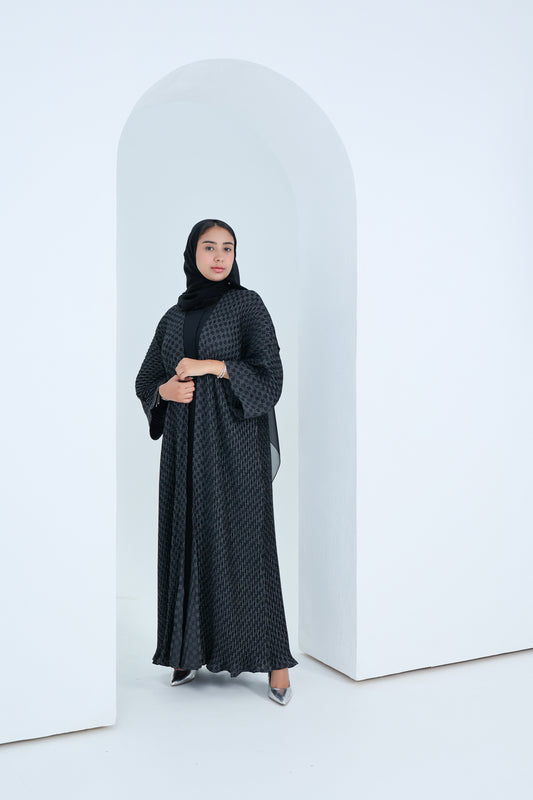 C-2x2-Pleated-Black-Abaya-07