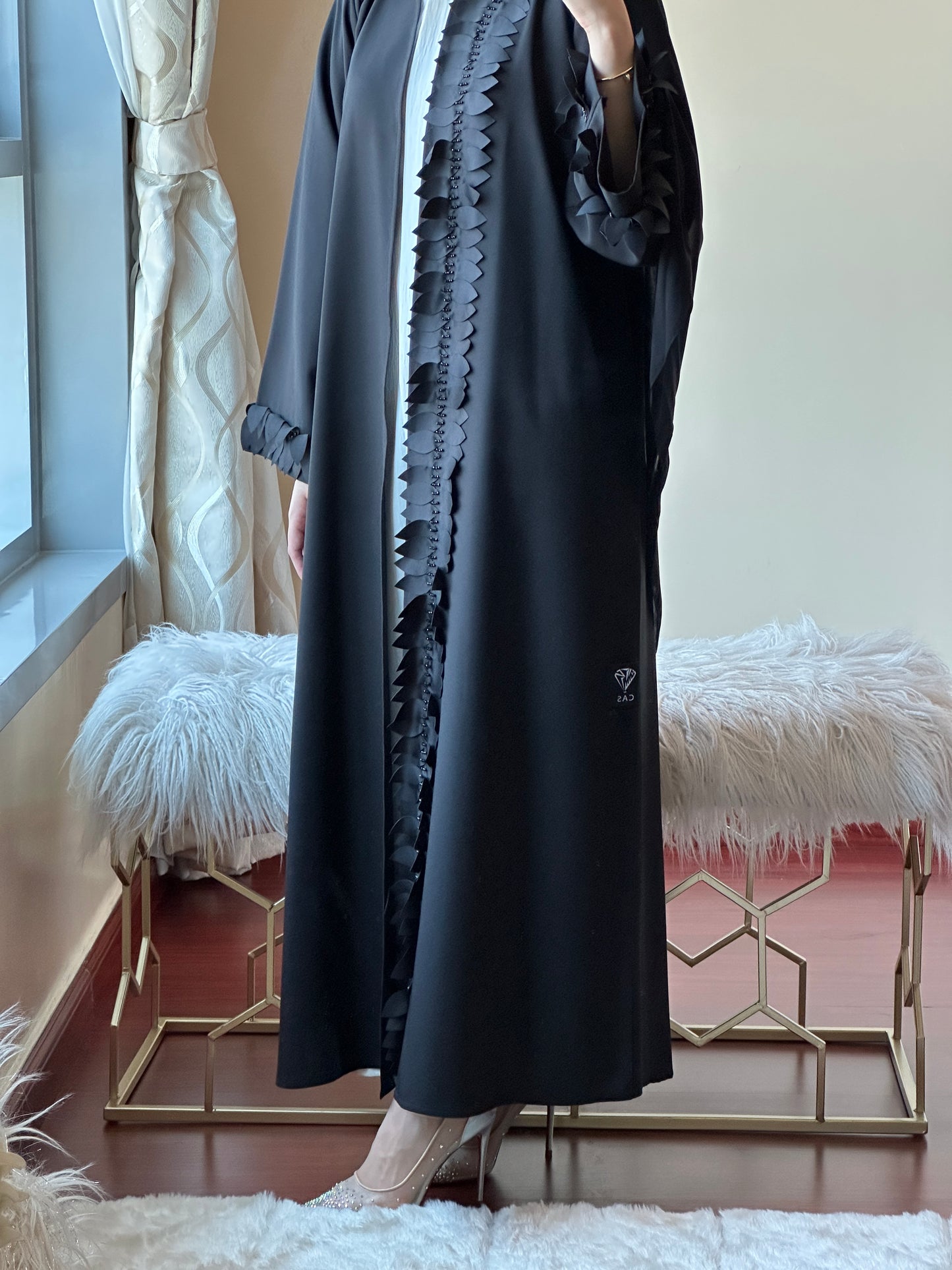 C-Ramadan Eid Black Abaya 22