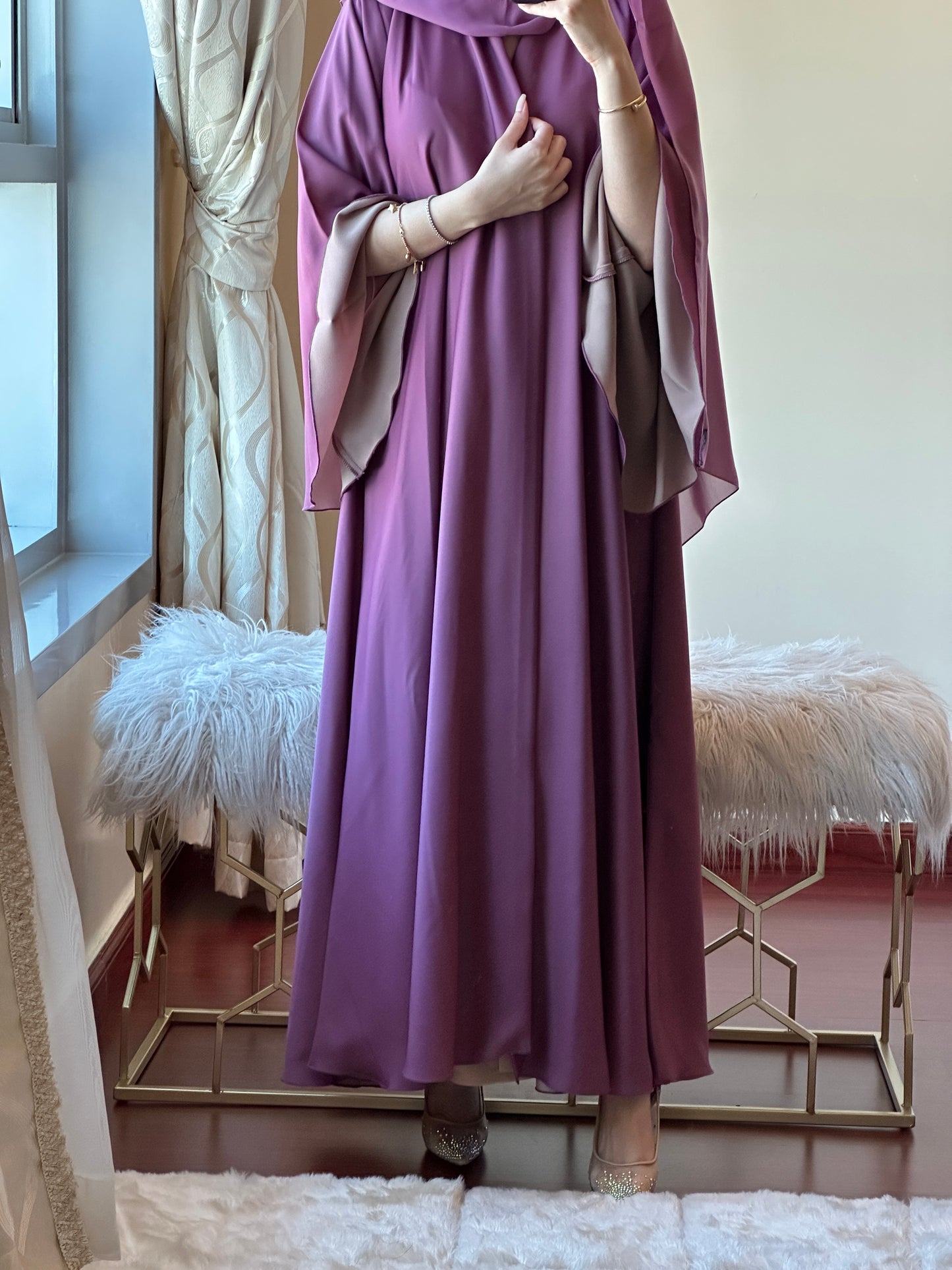 C-Lilac-Peach-Duotone-Abaya-Set