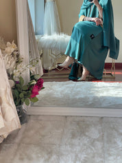 C - RTW - Teal - Gold - Duotone - Abaya