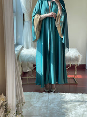 C - RTW - Teal - Gold - Duotone - Abaya