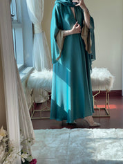 C - RTW - Teal - Gold - Duotone - Abaya