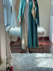 C - RTW - Teal - Gold - Duotone - Abaya
