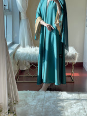 C - RTW - Teal - Gold - Duotone - Abaya