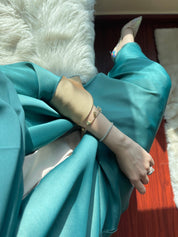 C - RTW - Teal - Gold - Duotone - Abaya