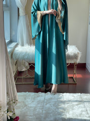 C - RTW - Teal - Gold - Duotone - Abaya